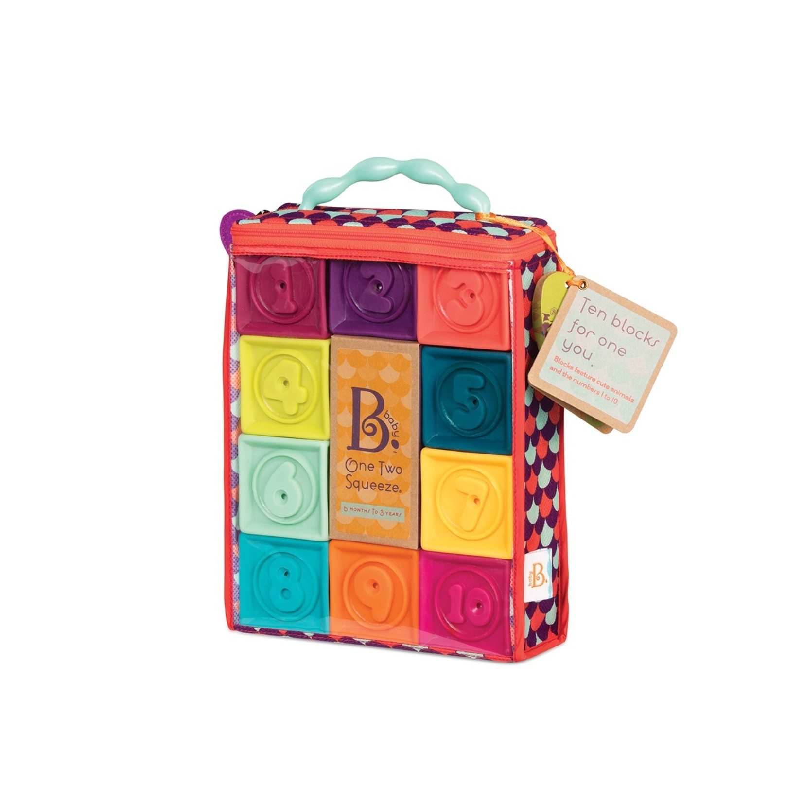 B.Baby B.Baby - Blocs souples - One Two Squeeze
