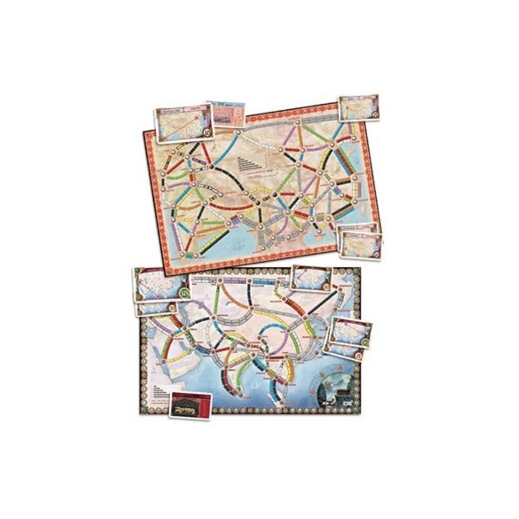 Days of Wonder Les aventuriers du rail - Ext - Asia (Multilingue)