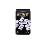 Spin Master Dominos Couleur Double 9 Boite en métal