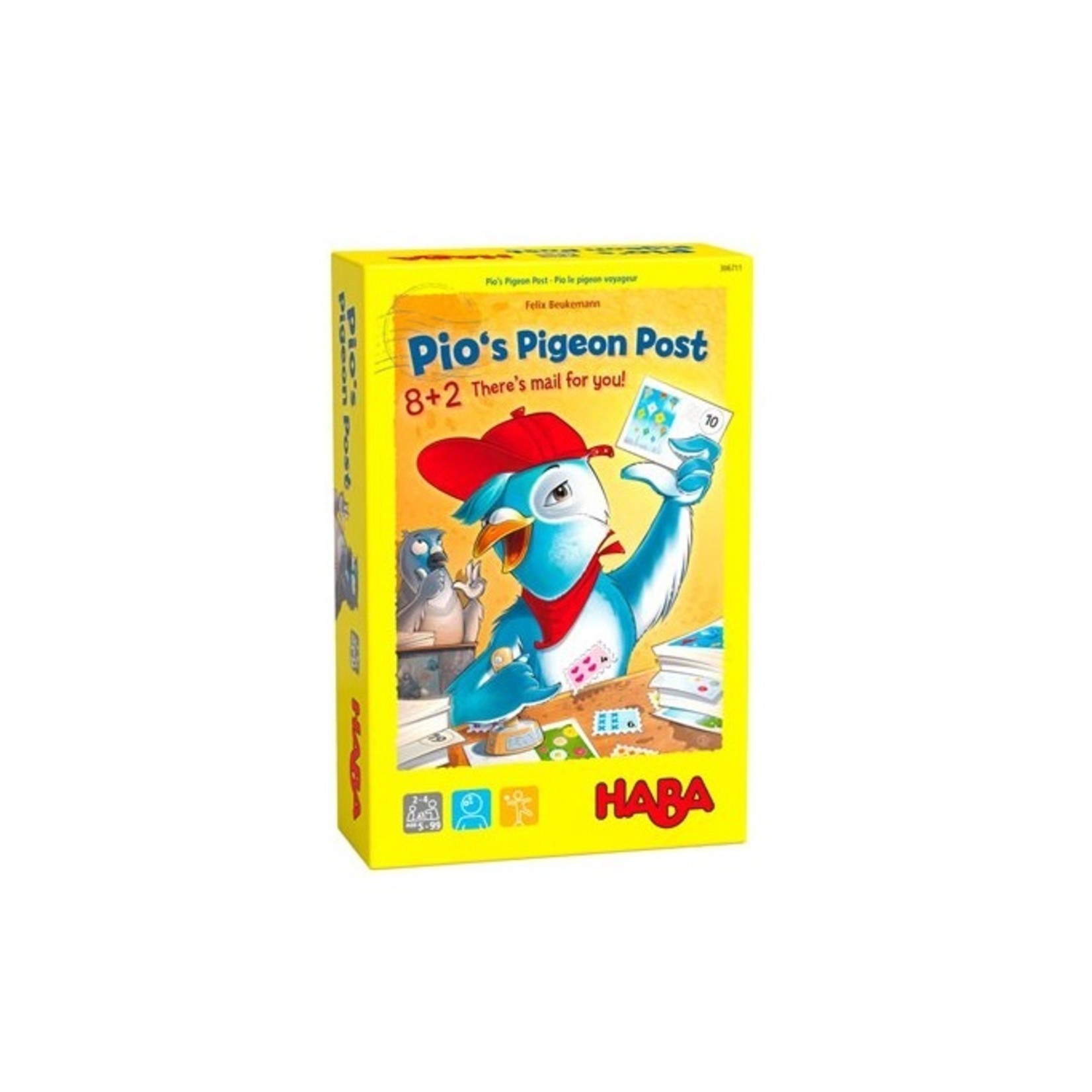 Haba Pio le pigeon voyageur (Multilingue)  (Vente Finale)