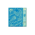 Djeco Cartes à gratter - Sea Life