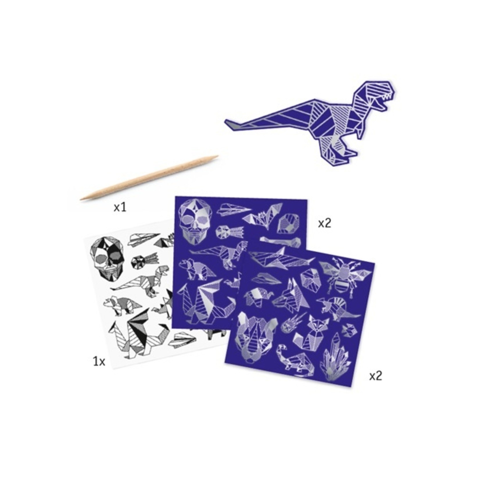 Djeco Cartes à gratter - Iron (Vente Finale)