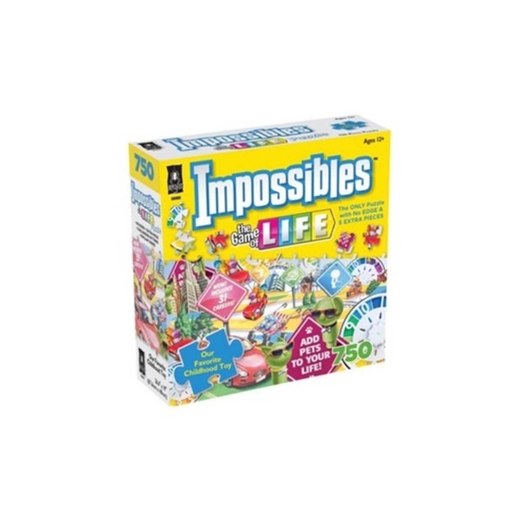 Hasbro PZ750 - Impossible  The game of life