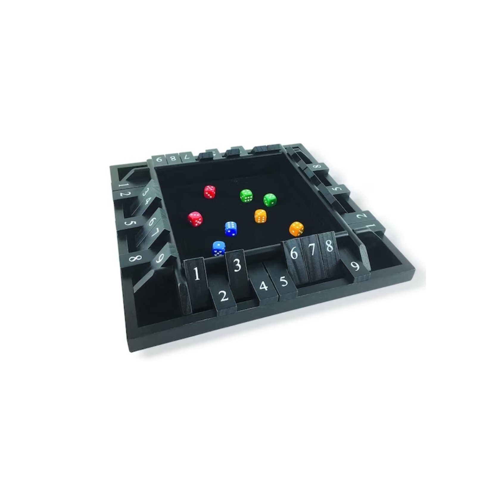 University Games Shut The Box 4 Way Play (English)