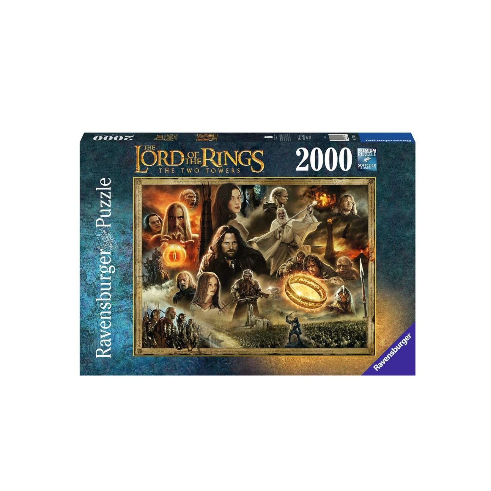 Ravensburger PZ2000 - Lord of the rings - The two towers  ( Ramassage en magasin seulement )
