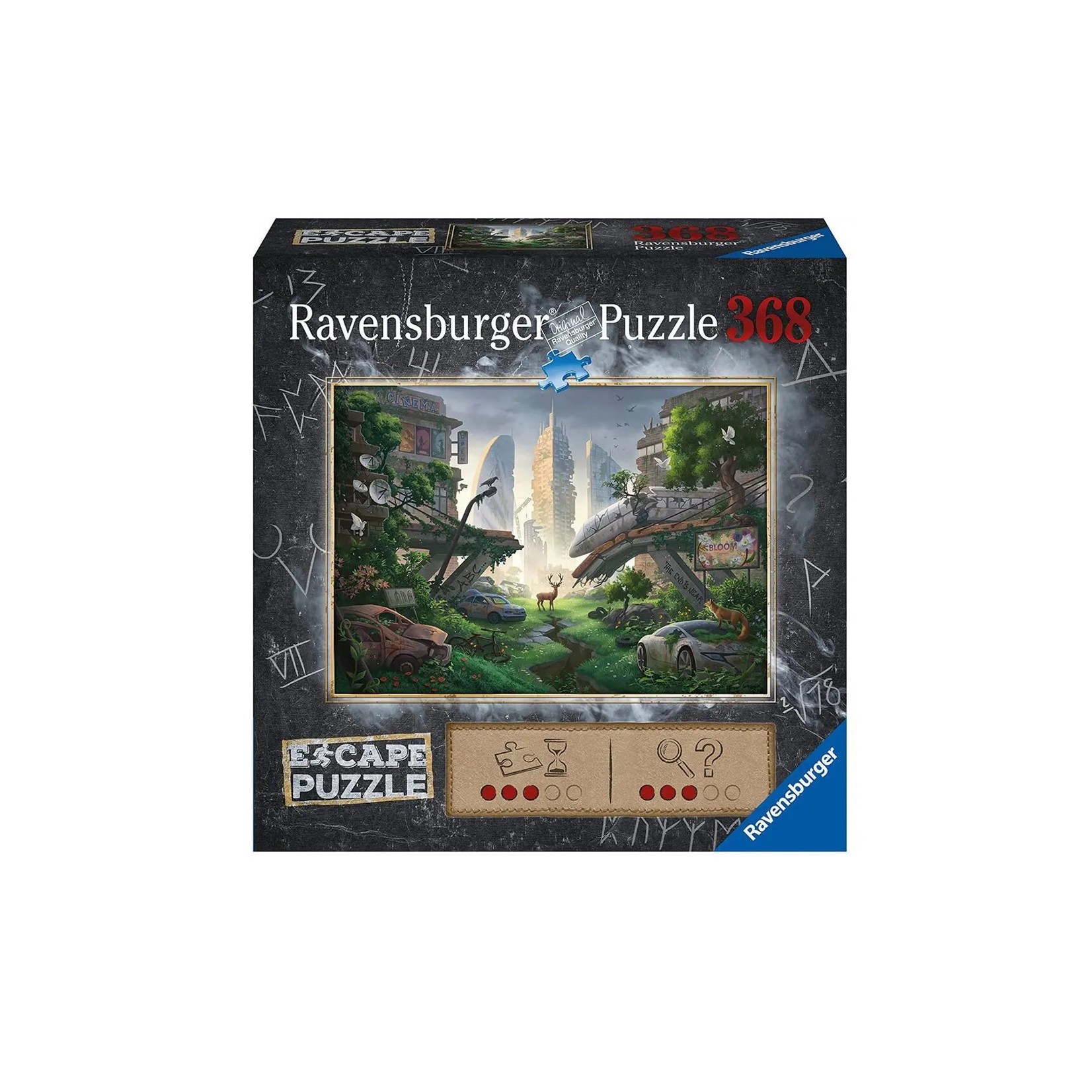 Ravensburger PZ368 - Escape Puzzle - Ville désolée
