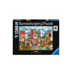 Ravensburger PZ1500 - Eames House of Cards Fantasy