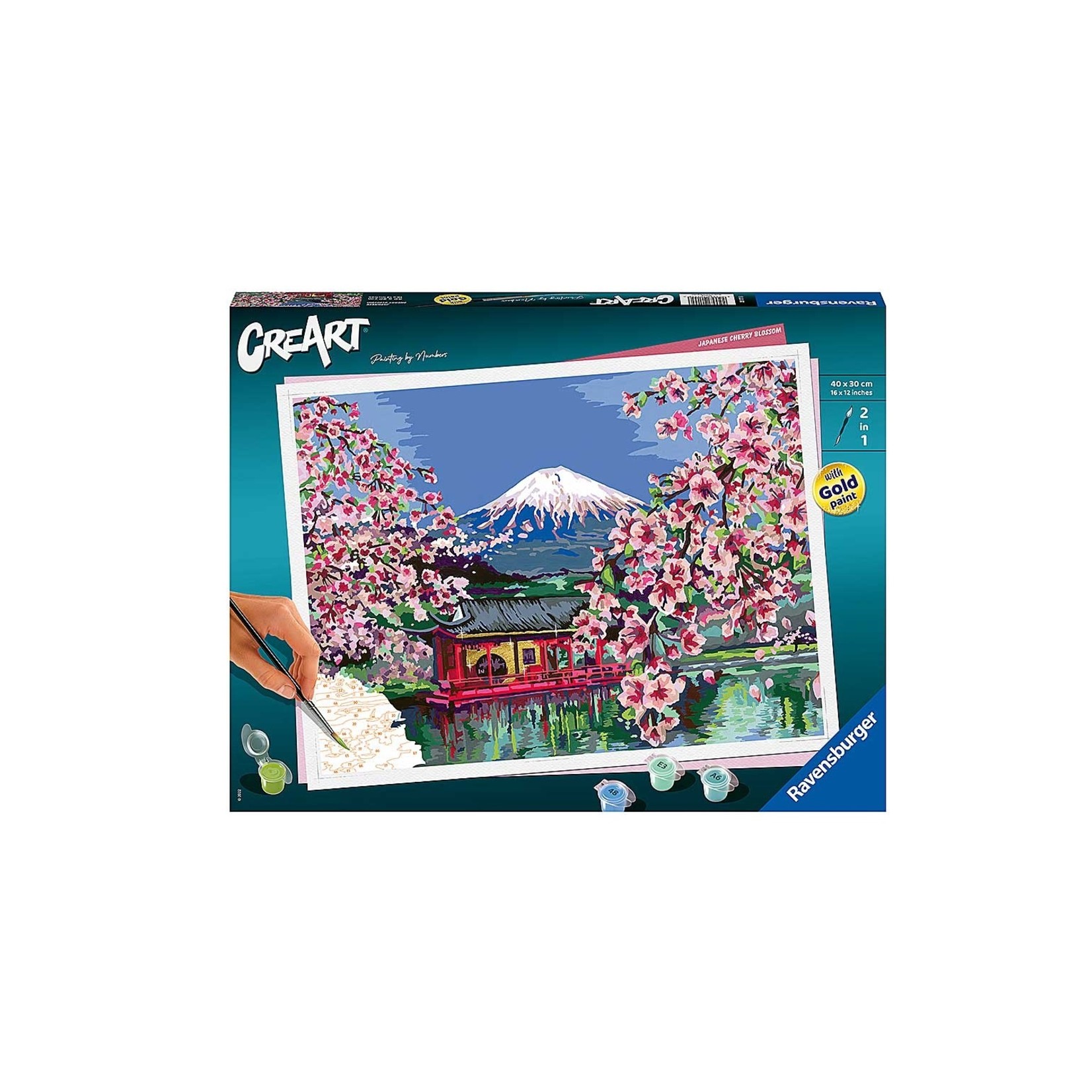 Ravensburger Peinture à numéro - Printemps japonais