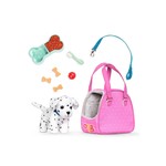 Our Generation Chiot en peluche Dalmatien et accessoires - 15cm