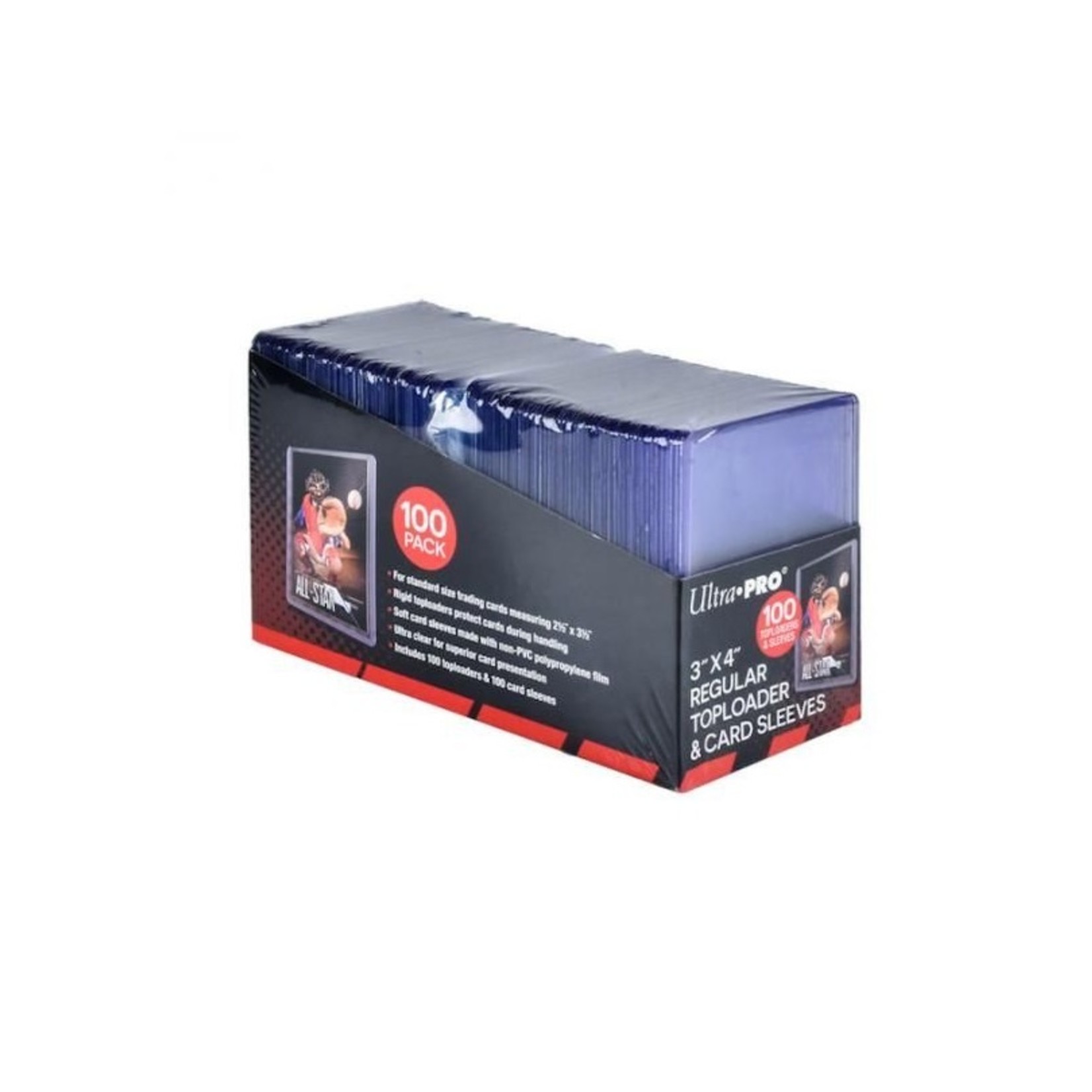 Ultra-Pro UP - Premium card holder toploader box (100)