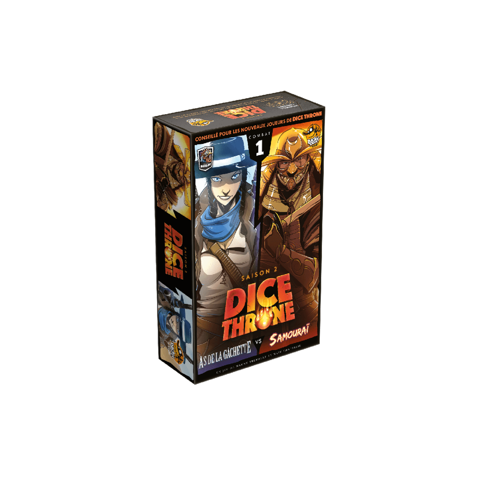 Lucky Duck Dice Throne Saison 2 - As de la Gâchette VS Samouraï FR