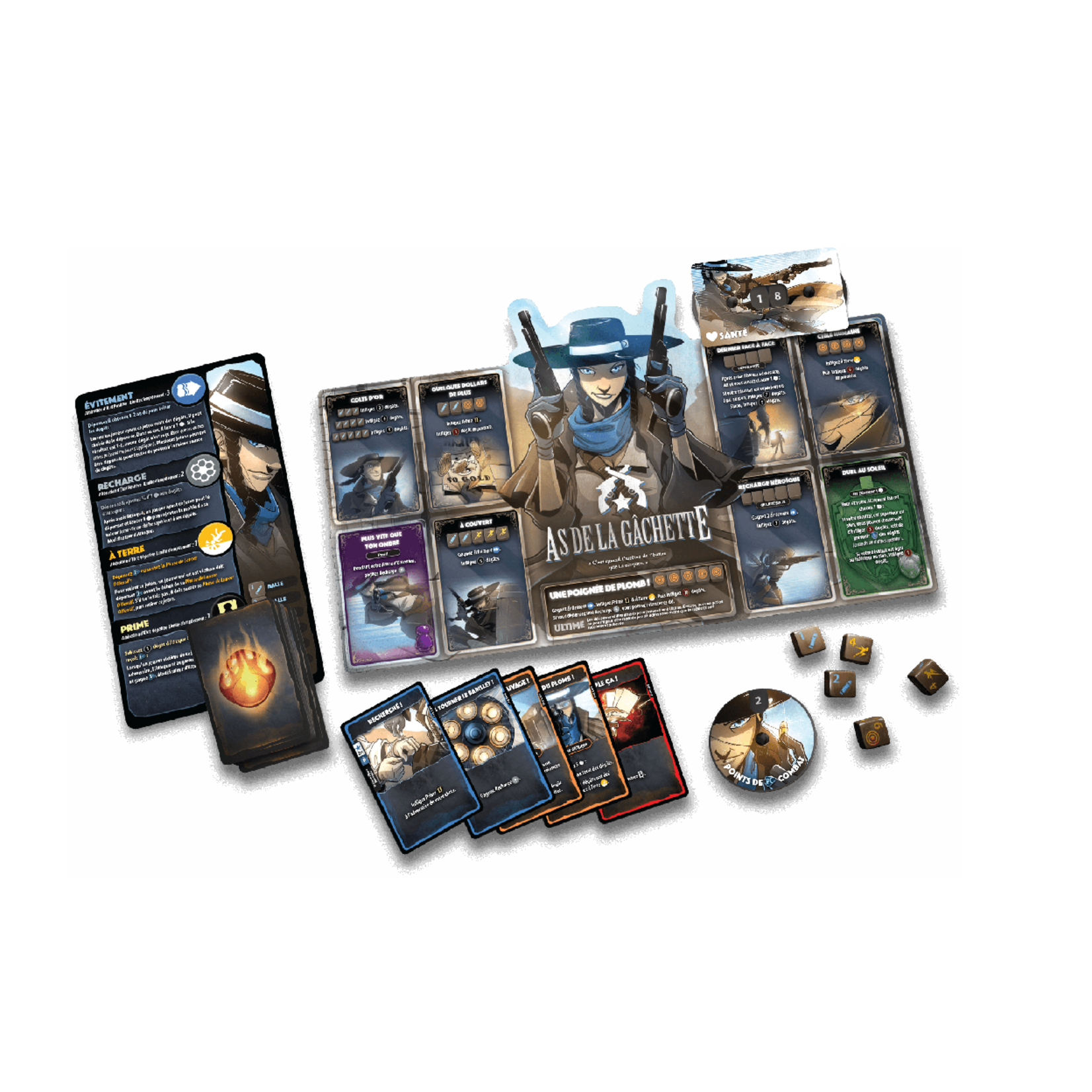 Lucky Duck Dice Throne Saison 2 - As de la Gâchette VS Samouraï FR