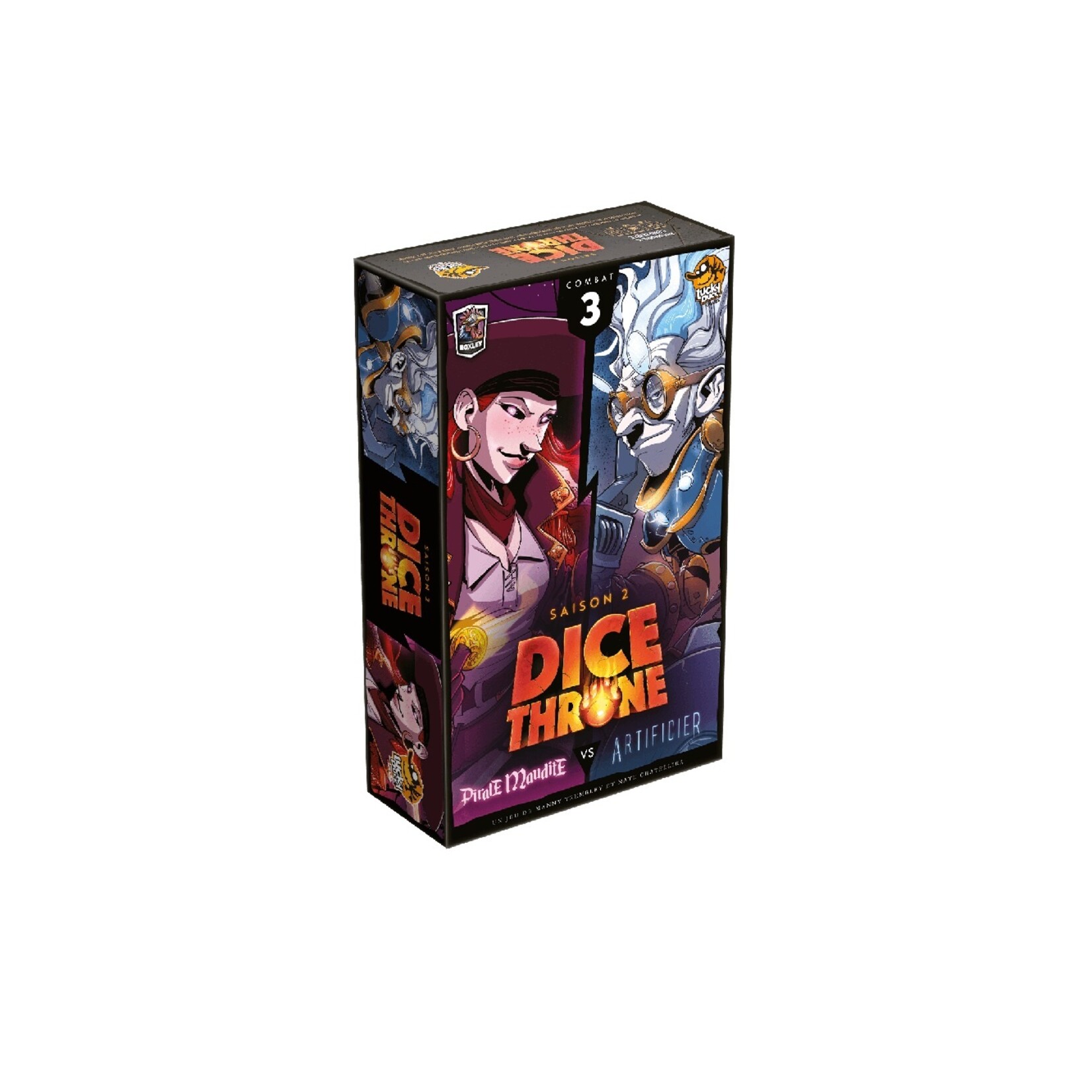 Lucky Duck Dice Throne Saison 2 - Artificier VS Pirate Maudite