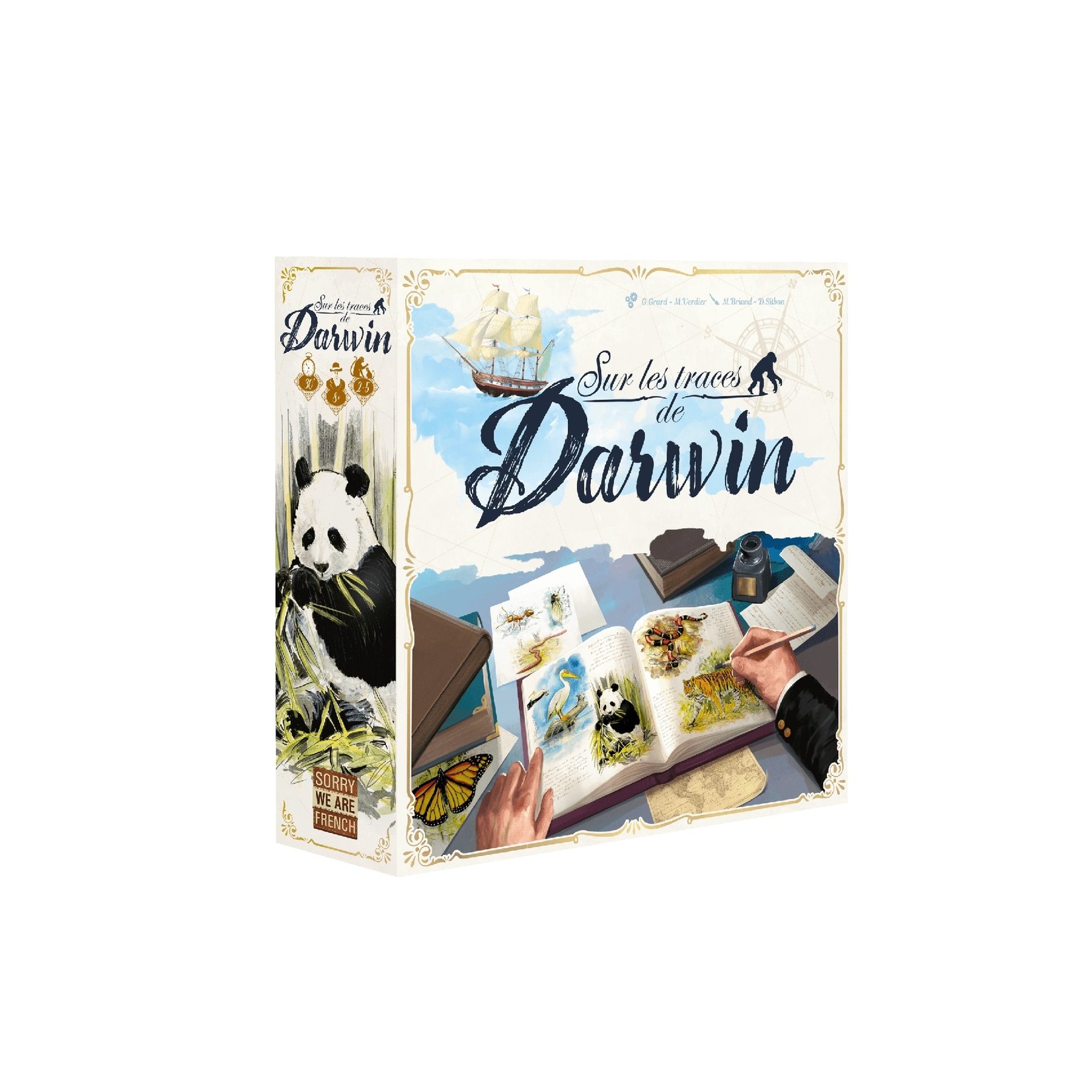 Sorry we are french Sur les Traces de Darwin FR  (Vente Finale)