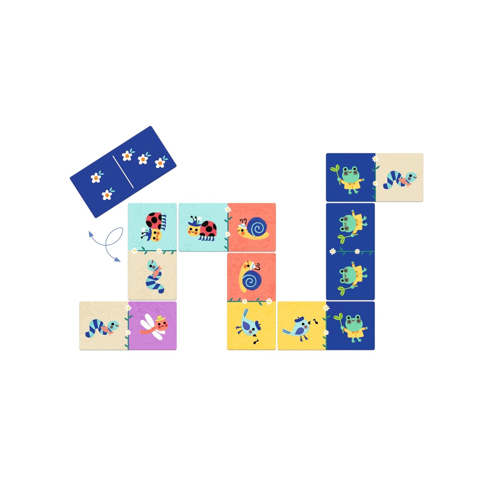 Djeco Domino - Petites bêtes