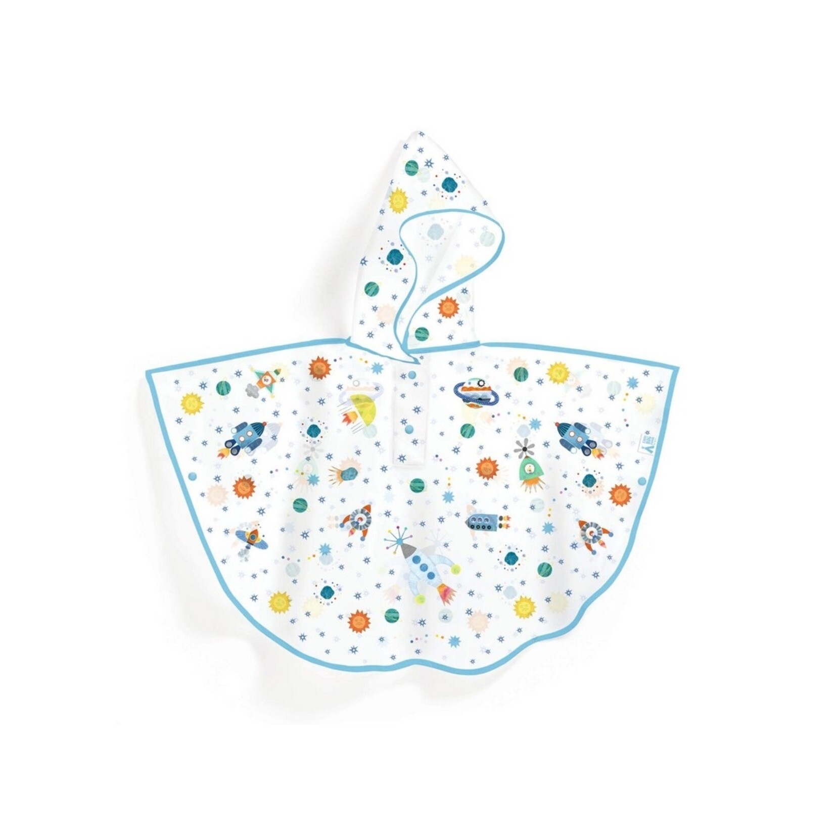 Djeco Cape de pluie 5-7 ans - Fusée (Vente finale)