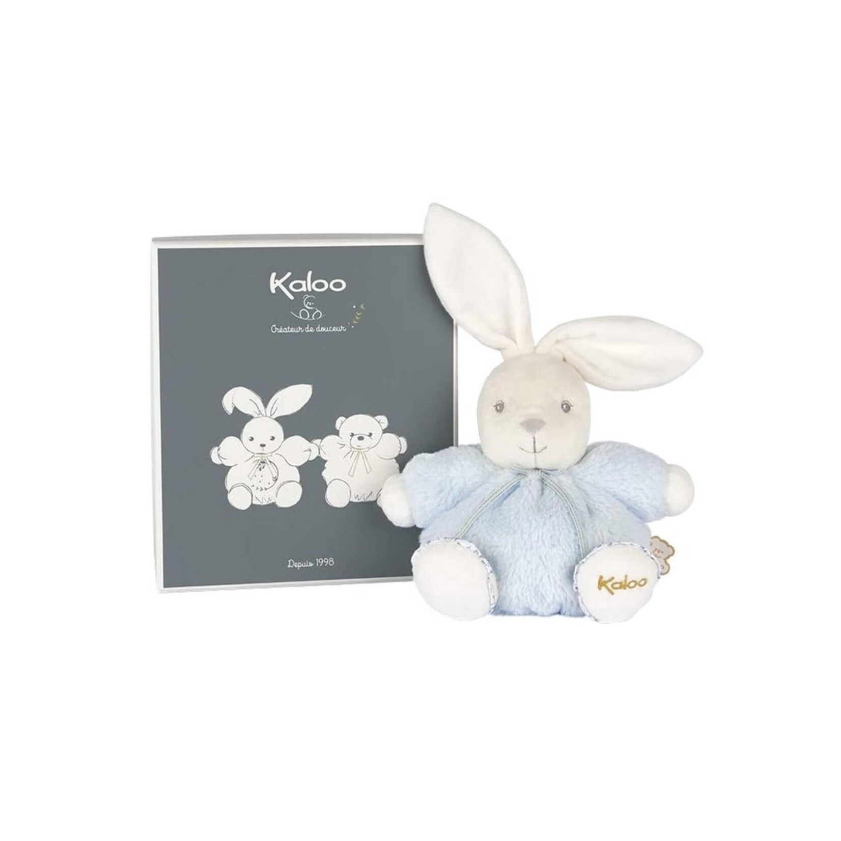 Kaloo Kaloo - Perle - Petit lapin bleu