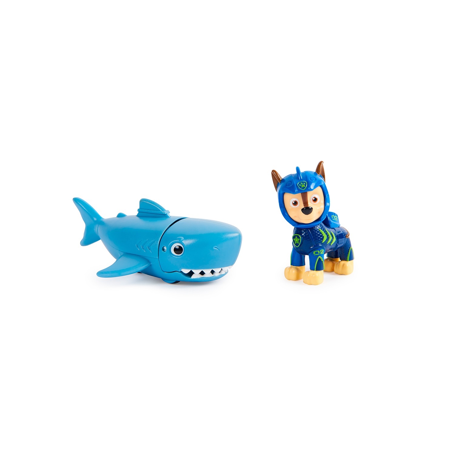 Pat' Patrouille - Aqua Pups-Chase & requin - L'armoire à Jeux Inc.