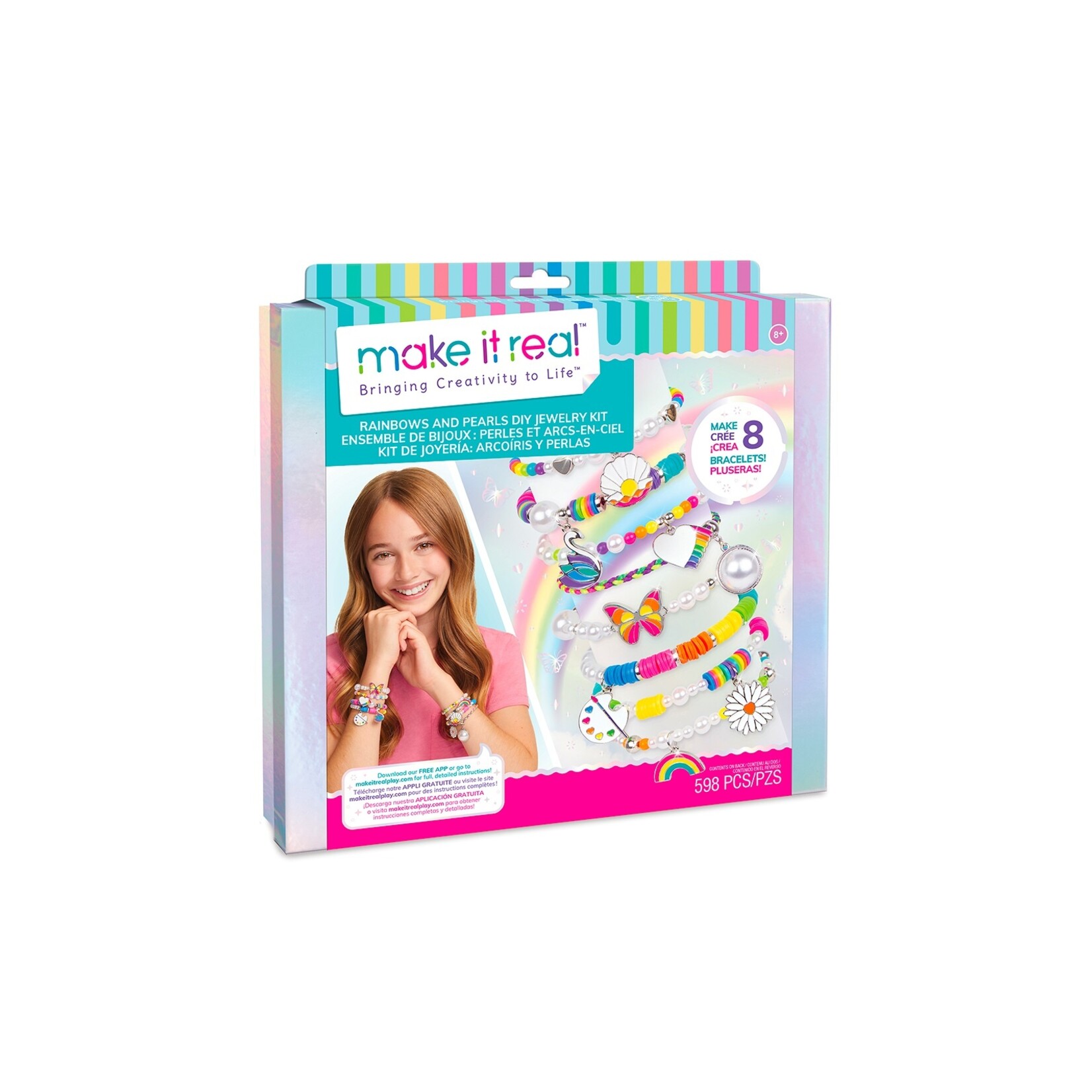 Make It Real Make it Real - Bracelets arc-en-ciel & perles