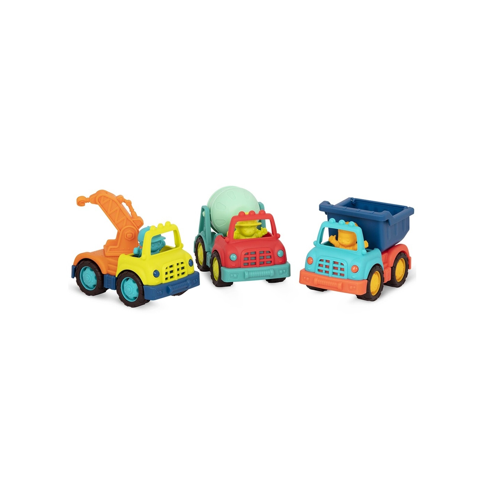 B.Toys B.Toys - Happy Cruisers Ens - 3 petits camions