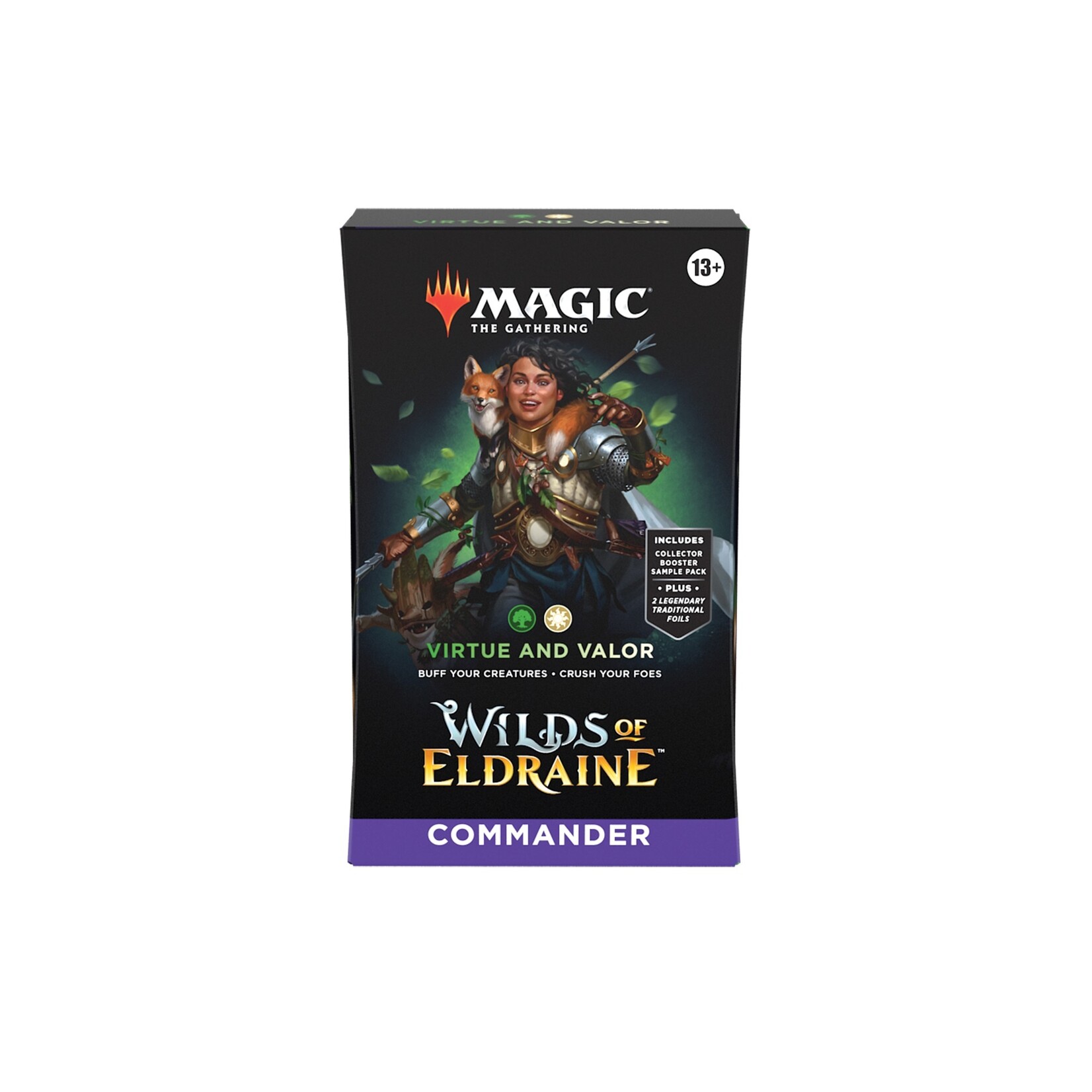 Wizard of the coast Magic the Gathering - Wilds Of Eldraine - Commander - Virtue and Valor