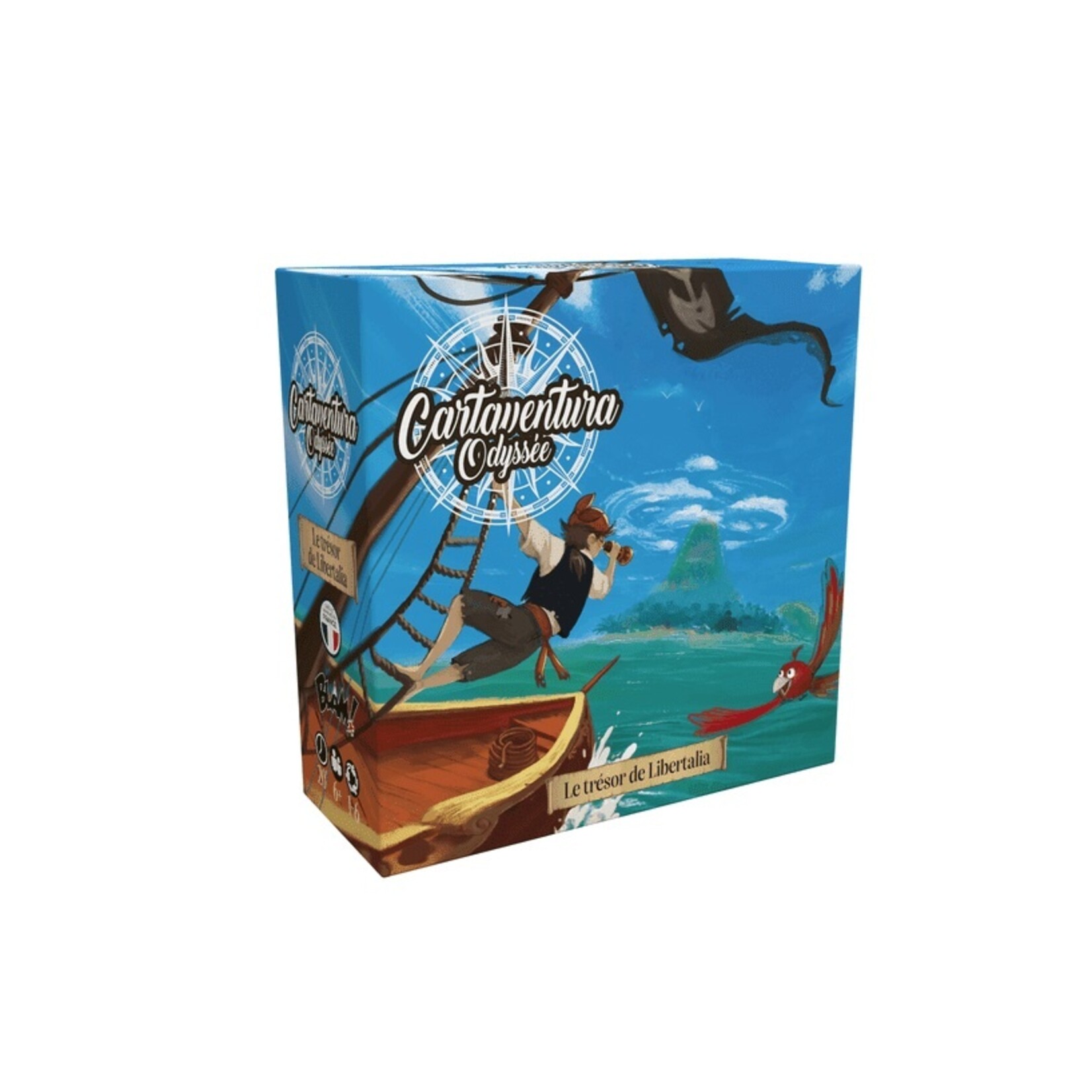 Blackrock games Cartaventura Odyssée - Le trésor légendaire de Libertalia  FR