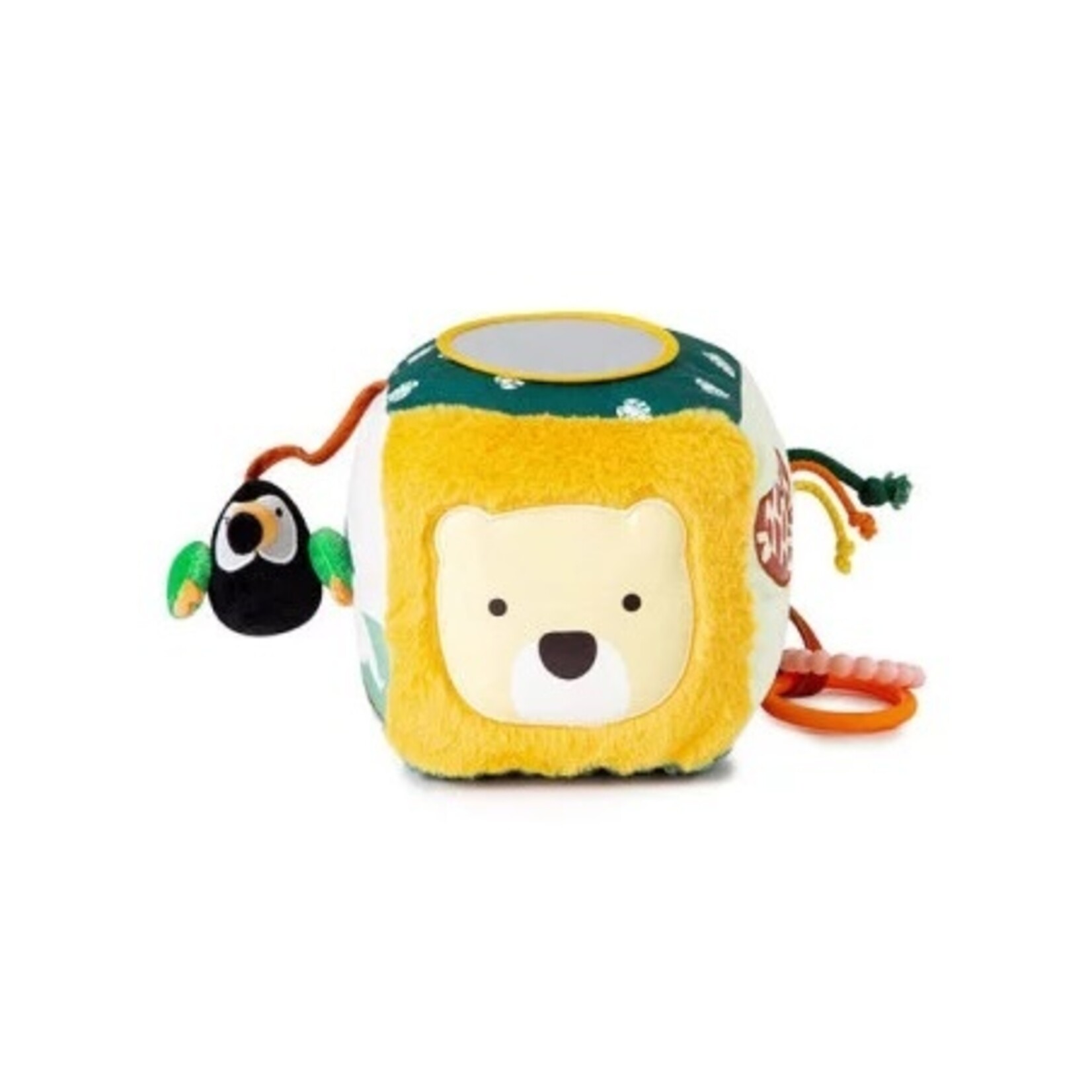 Little Big Friends Cube d'activité en tissus - La jungle
