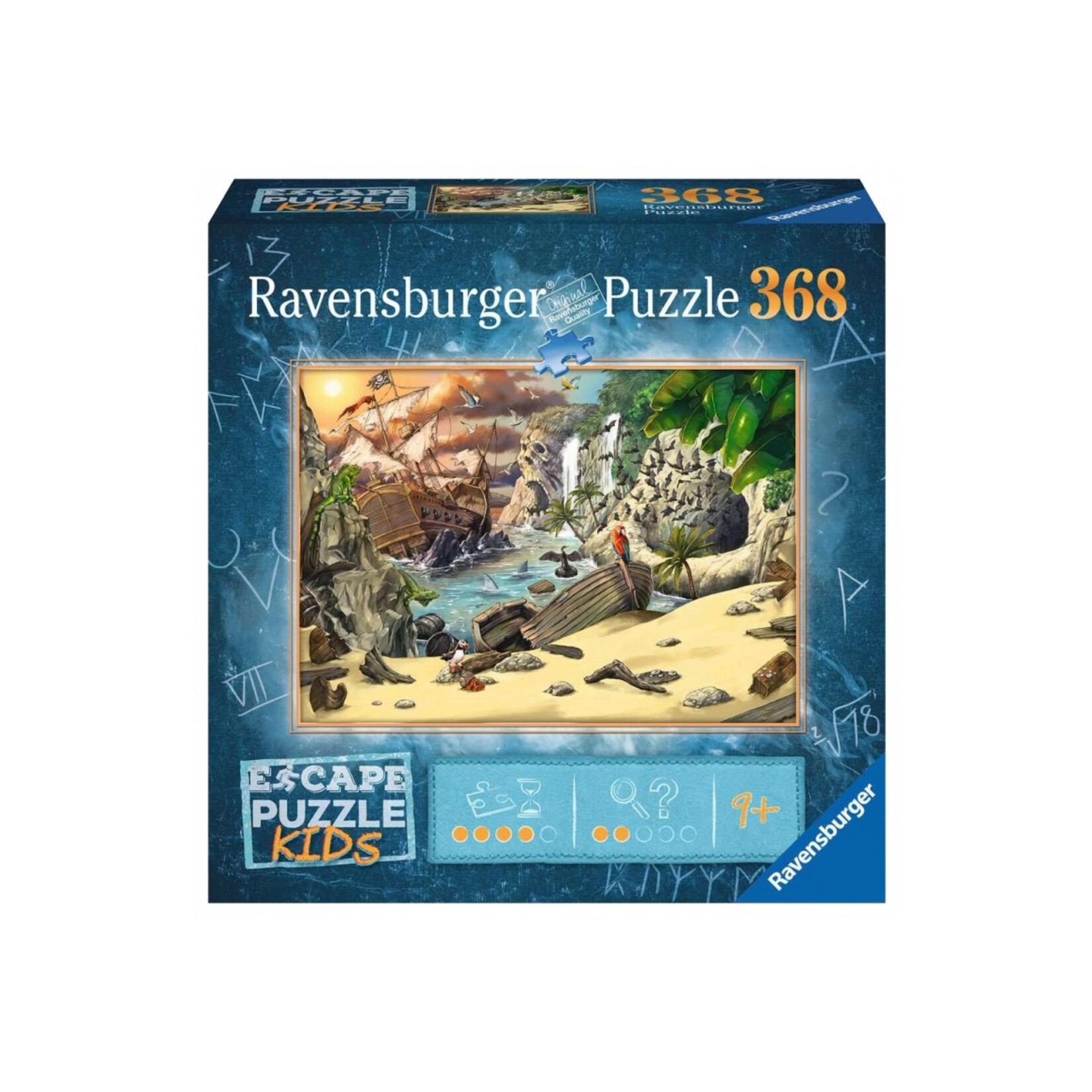 Ravensburger PZ368 - Puzzle Escape enfants - L'aventure des pirates