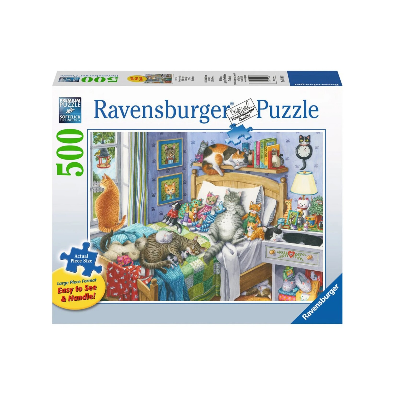 Ravensburger PZ500 - Le somme des chats