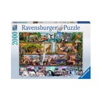 Ravensburger PZ2000 - Magnifique monde animal
