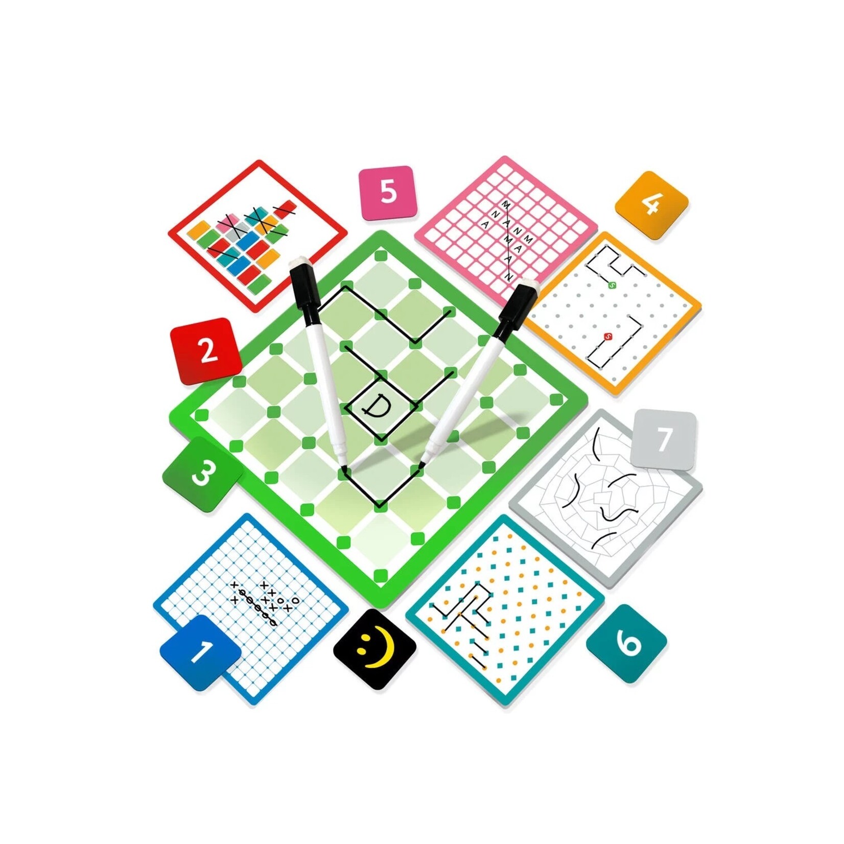 Ludi Seven games - Strategy challenges (Multilingue) (Vente Finale)