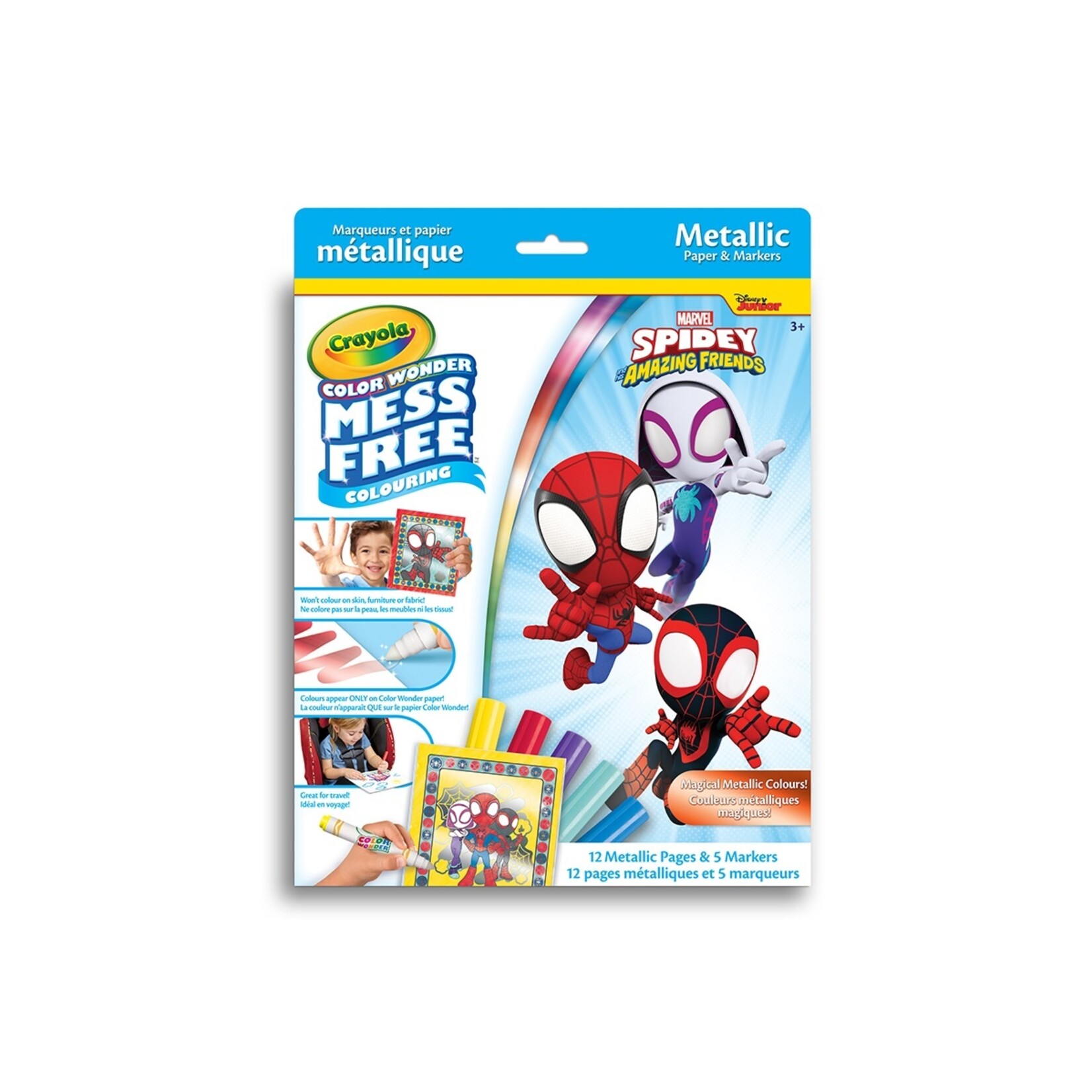 Crayola Color Wonder - Métallique - Spidey
