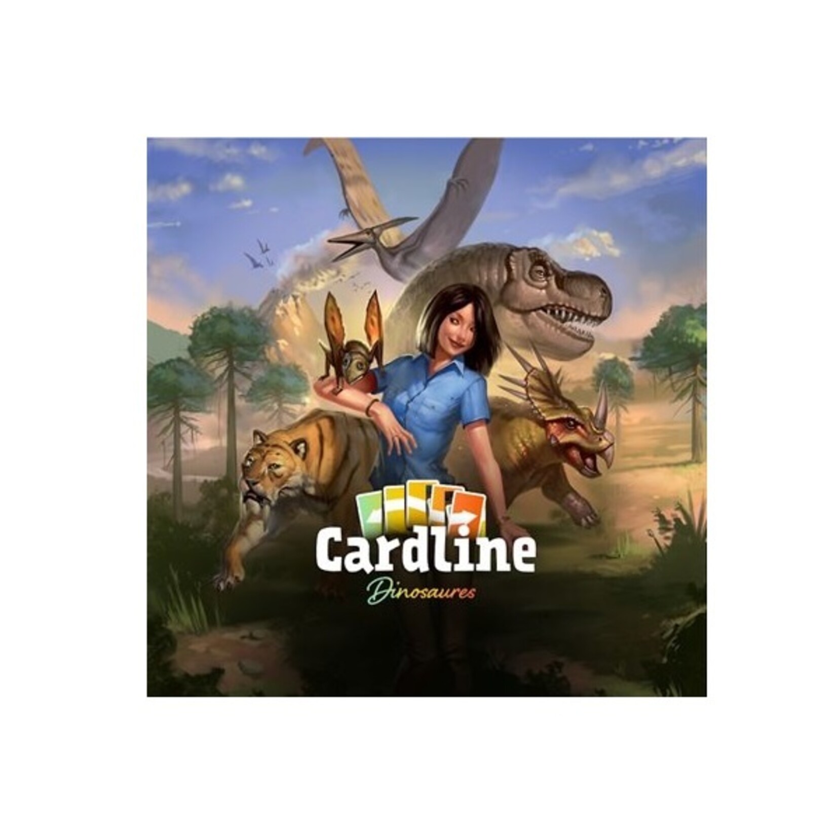 Asmodee Cardline - Dinosaures