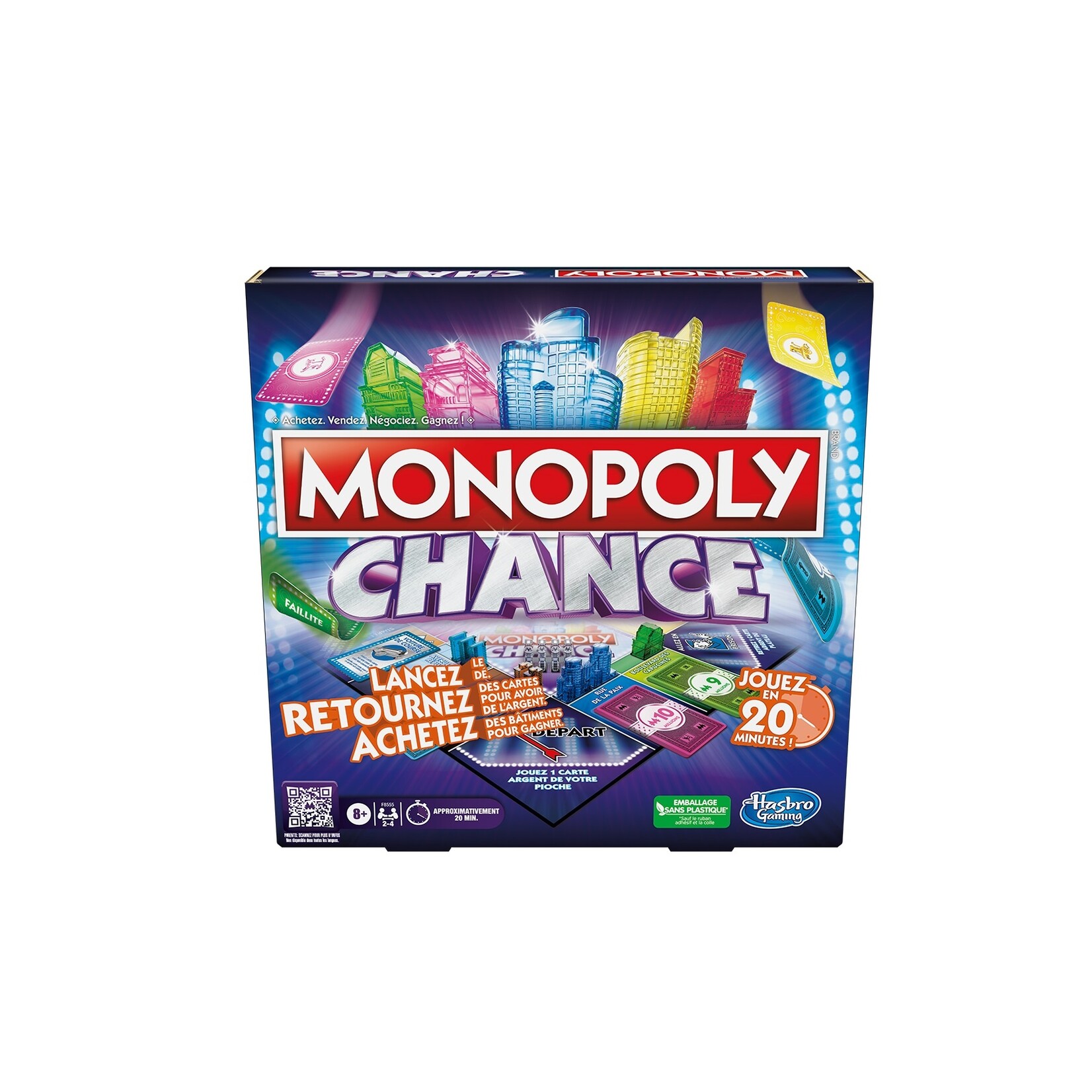 Hasbro Monopoly chance (Multilingue)