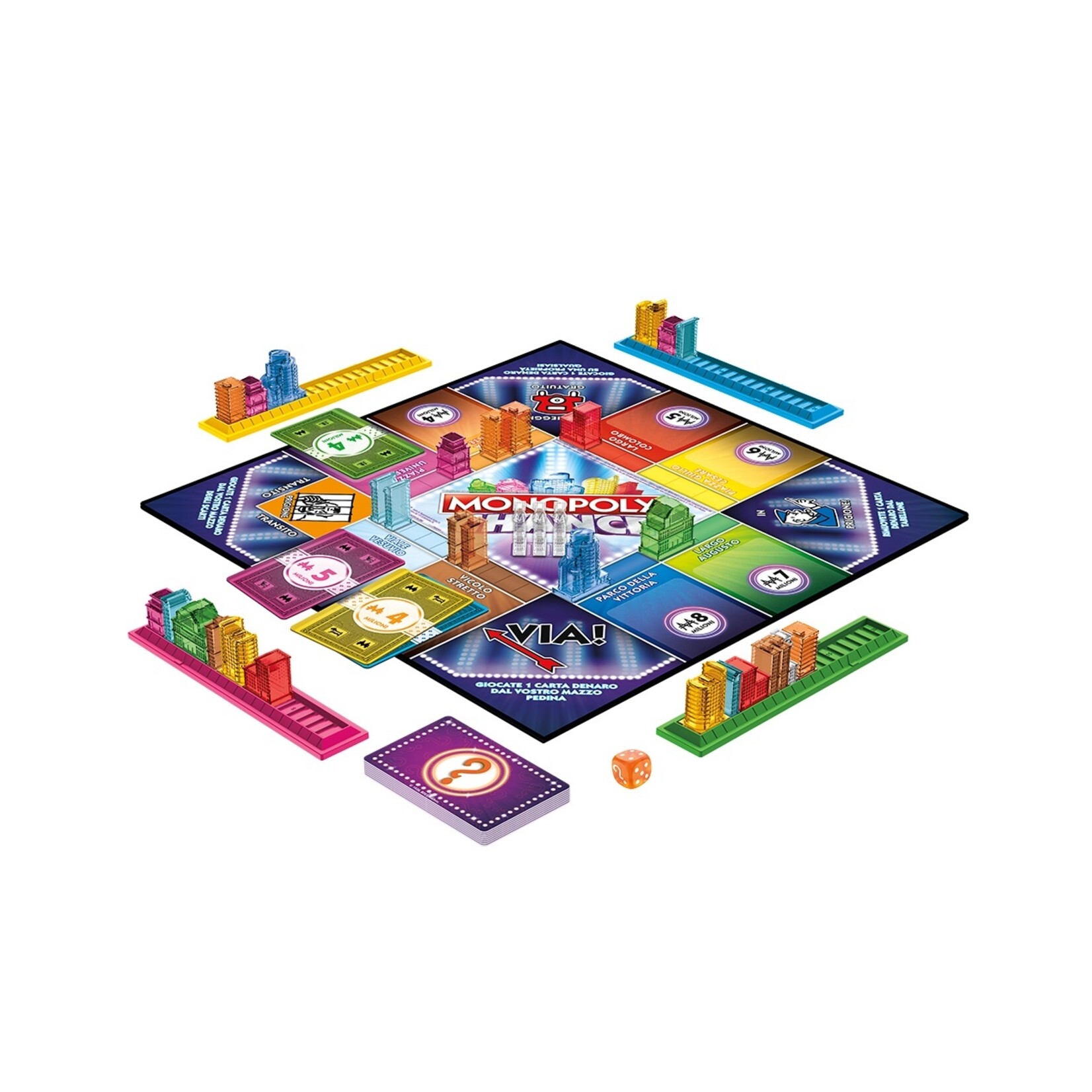 Hasbro Monopoly chance (Multilingue)