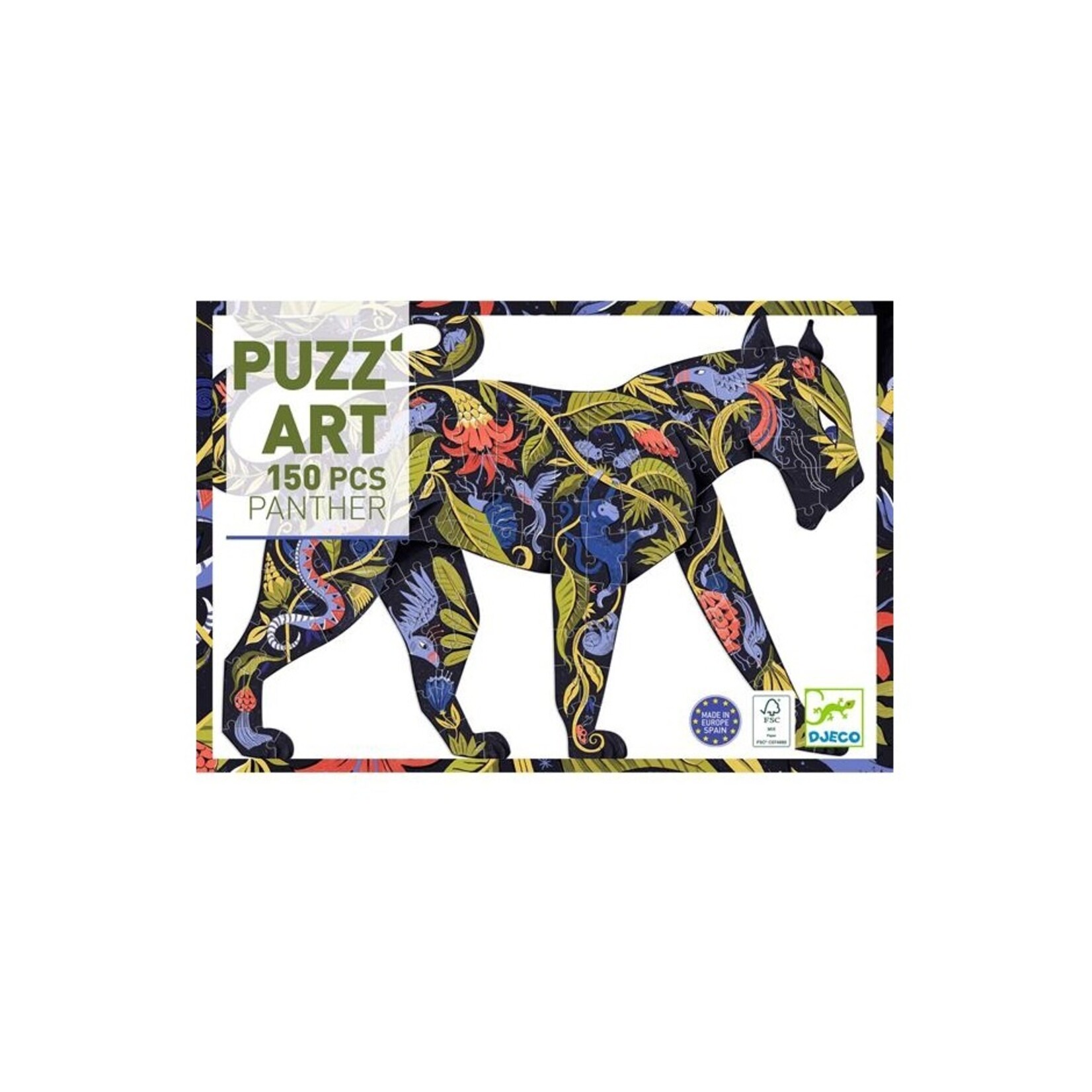 Djeco PZ150 - Puzz'art - Panther