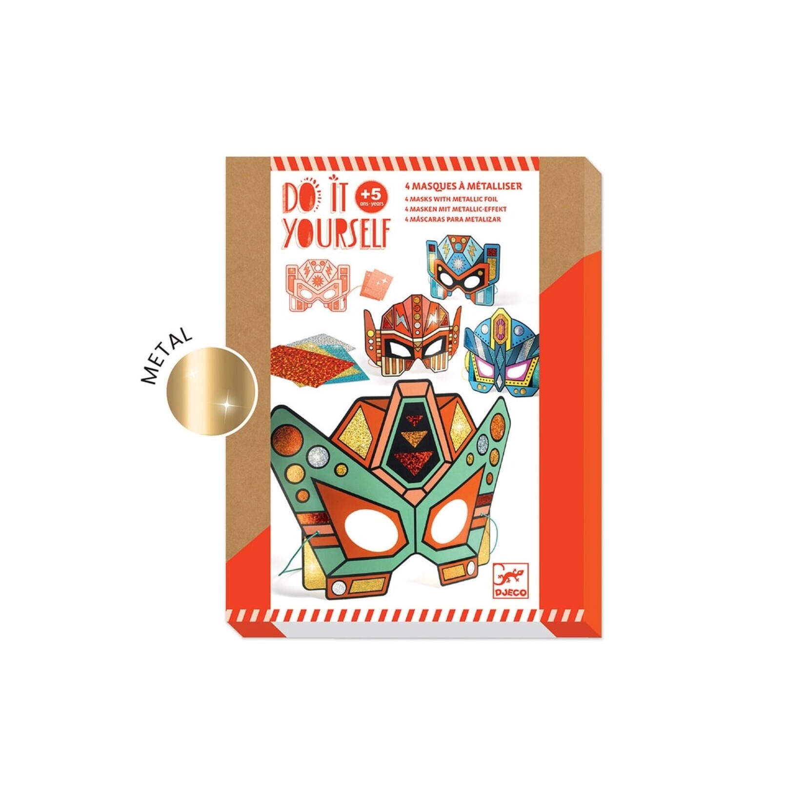 Djeco DIY - Mosaïques et stickers - Robots