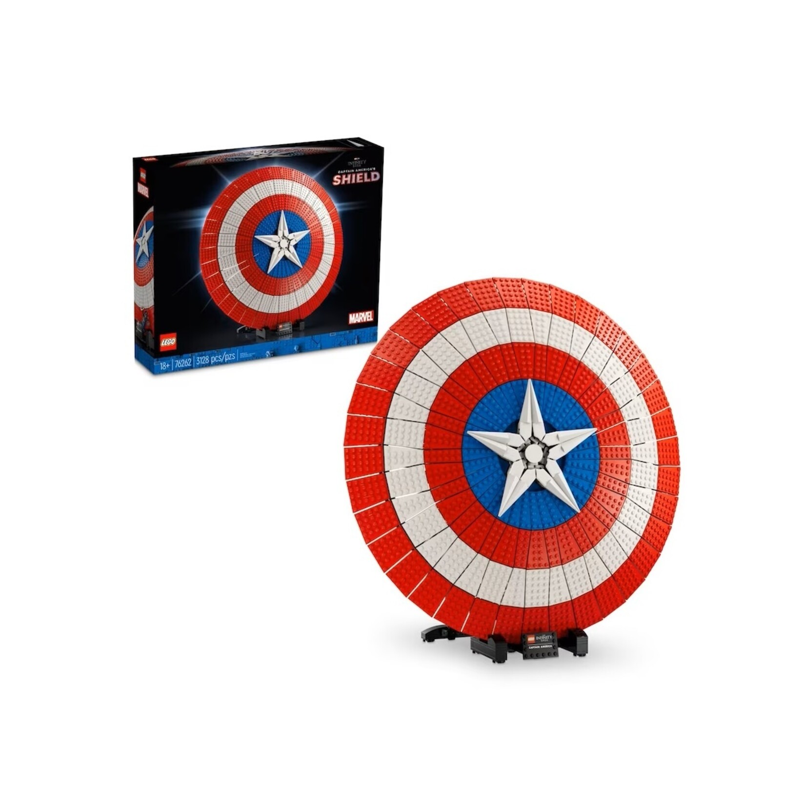 Lego Lego - 76262 - Super Heroes Marvel - Bouclier Capitaine America (Ramassage Seulement)