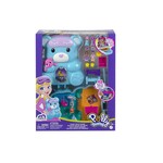 Mattel Games Polly Pocket - Ensemble de jeu Sac à main ourson