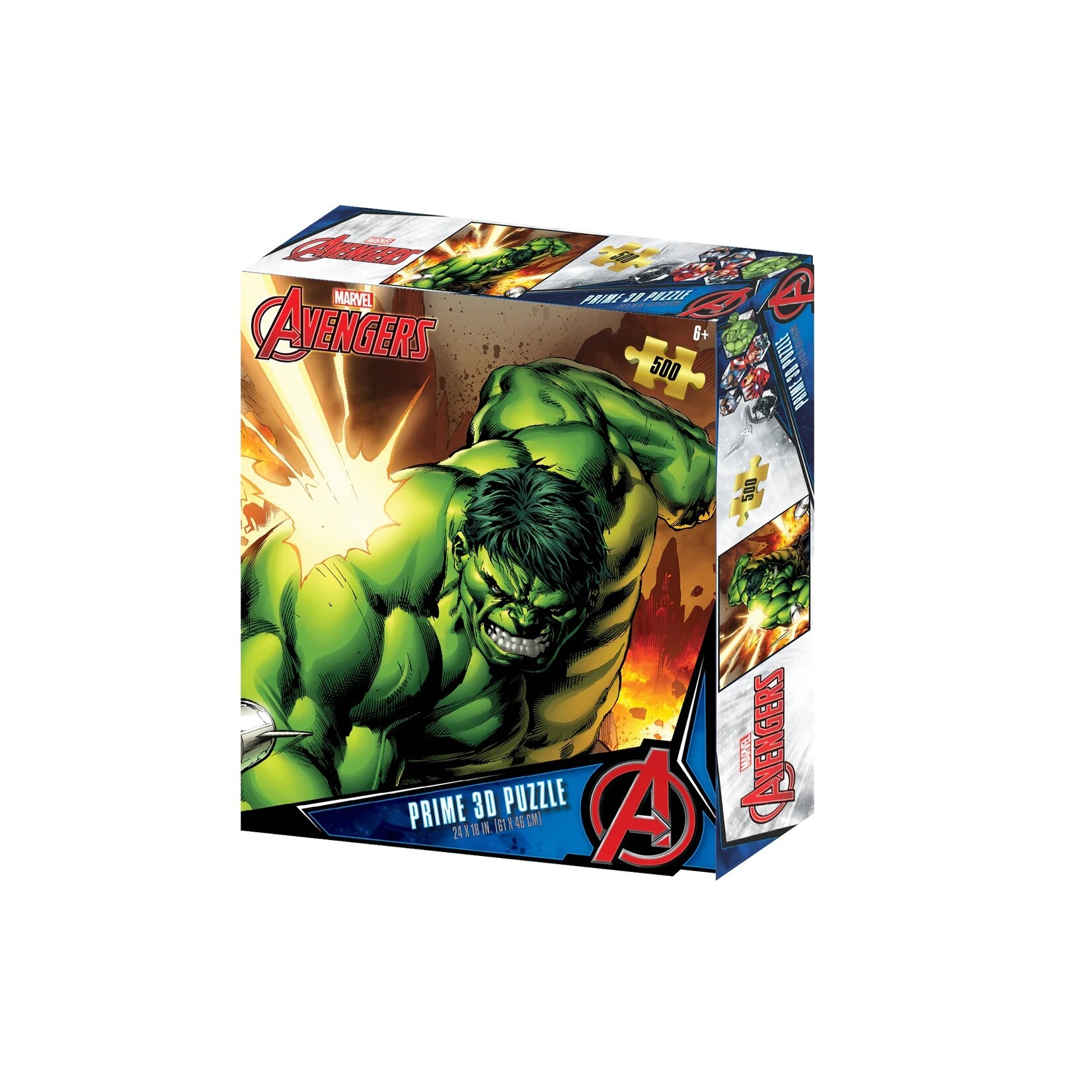 Prime 3D PZ500 - Image 3D - Hulk - 24X18 pouces