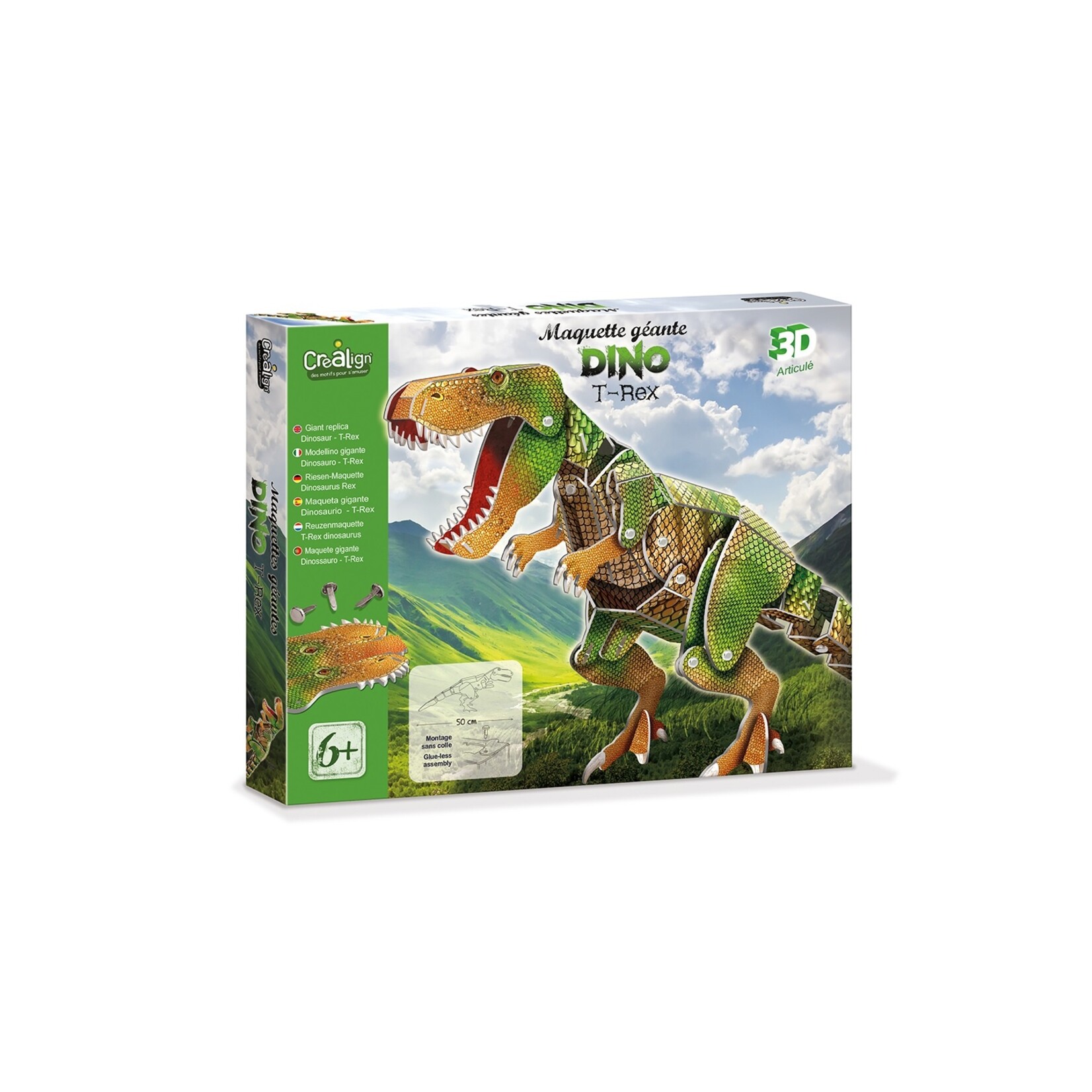 Crealign Maquette géante - Dinosaure T-Rex