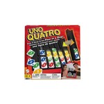 Mattel Games Jeu Uno - Quatro (Multilingue) (Vente Finale)