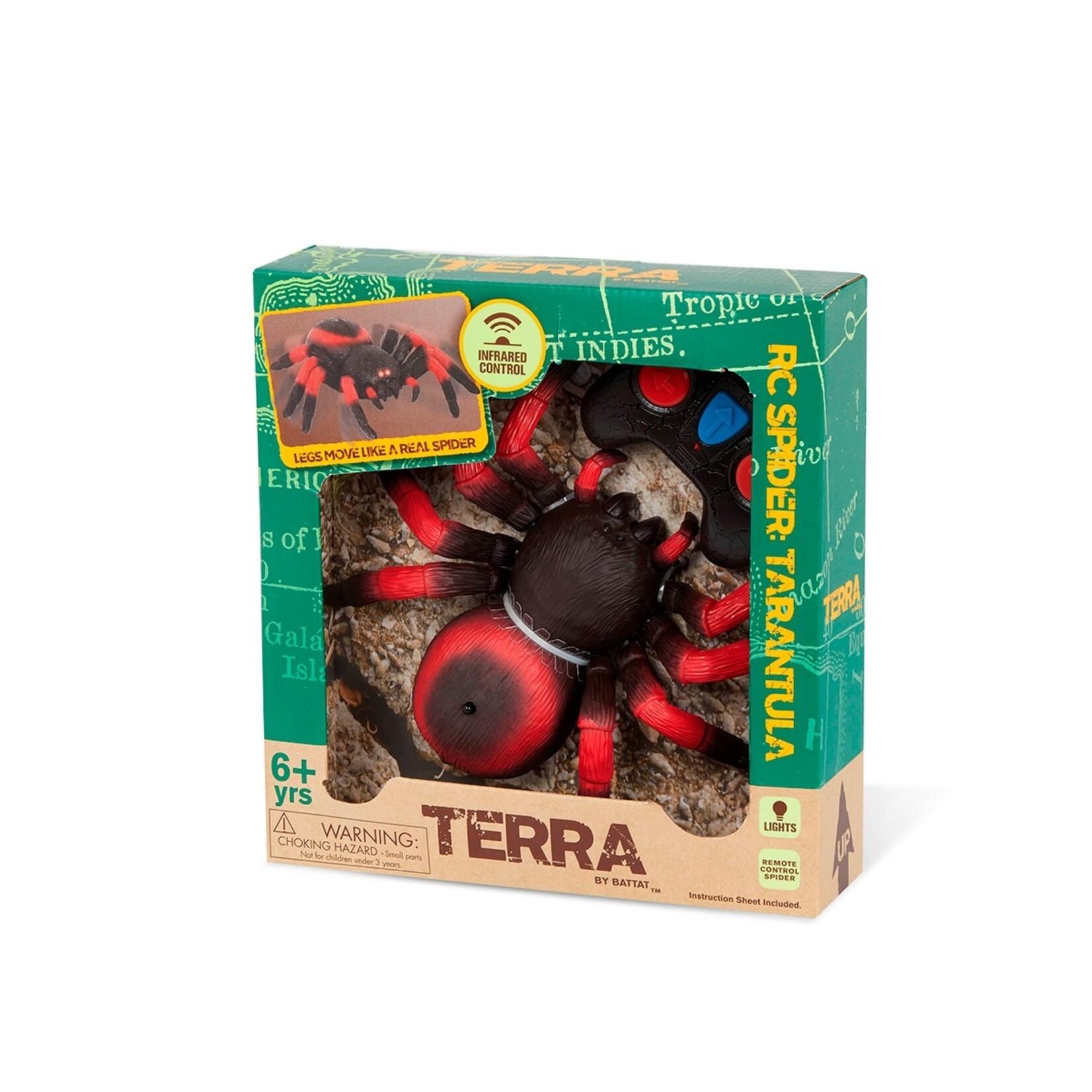 Terra Terra - Tarentule Téléguidée Rouge