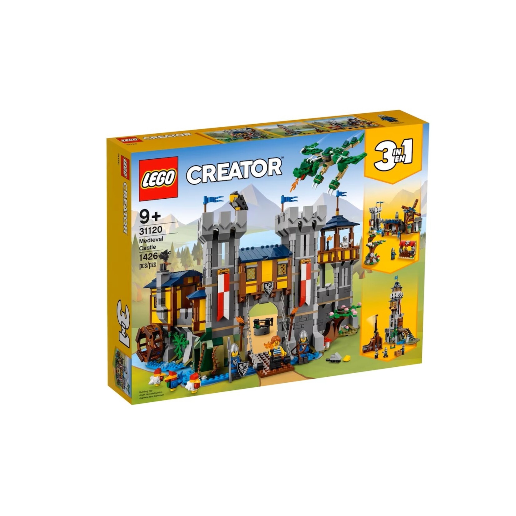 Lego Lego - 31120 - Creator - Le château médiéval  ( Ramassage en magasin seulement )