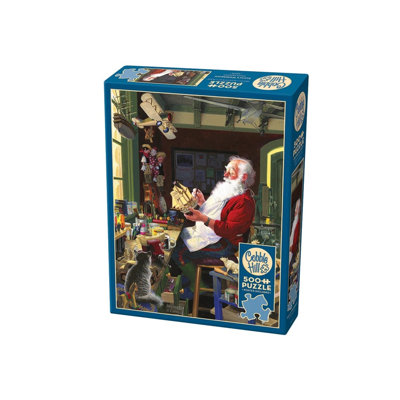 Cobble Hill PZ500 - Santa's Workbench