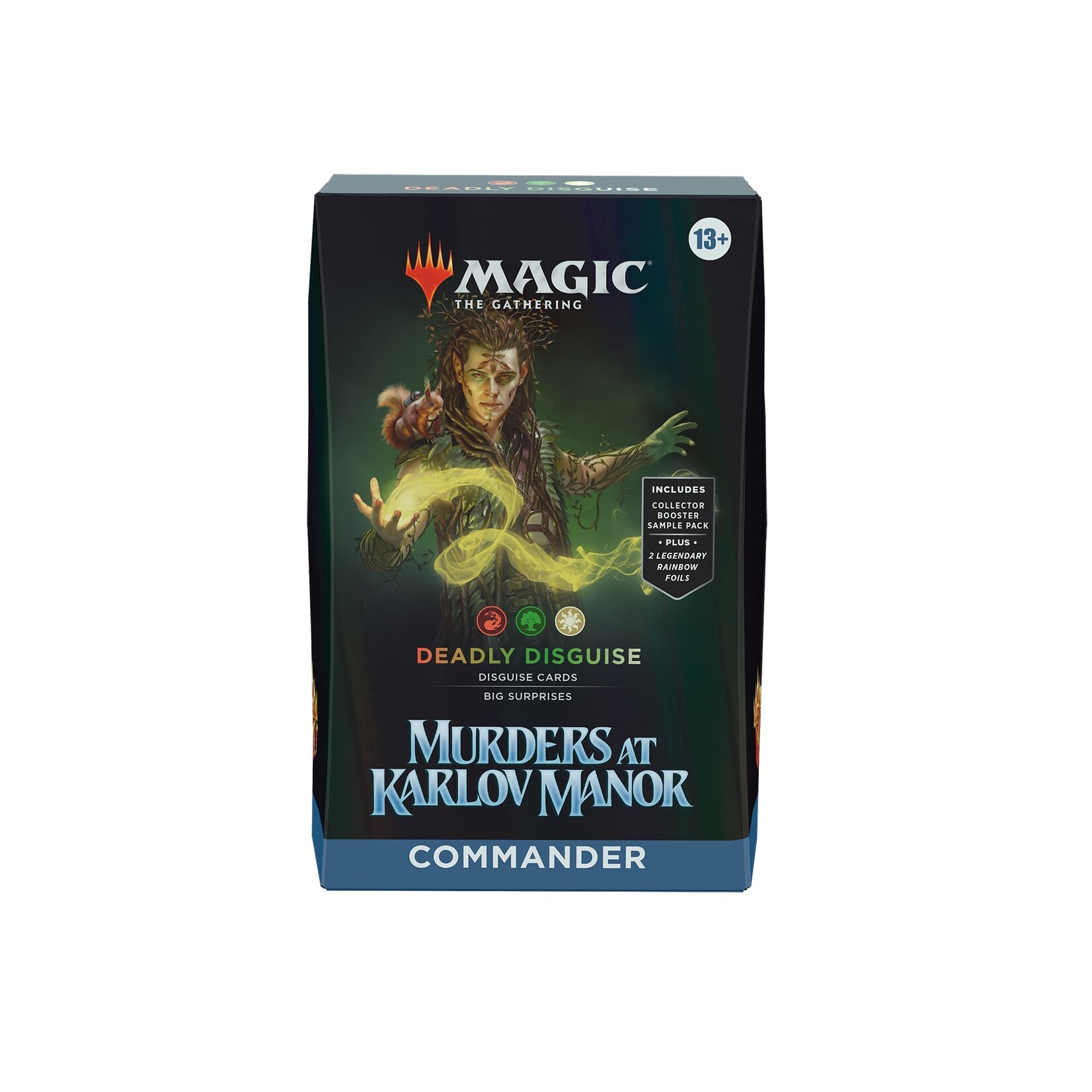 Wizard of the coast Magic the Gathering -  Murder at Karlov Manor - Commander Deck - Deadly Disguise