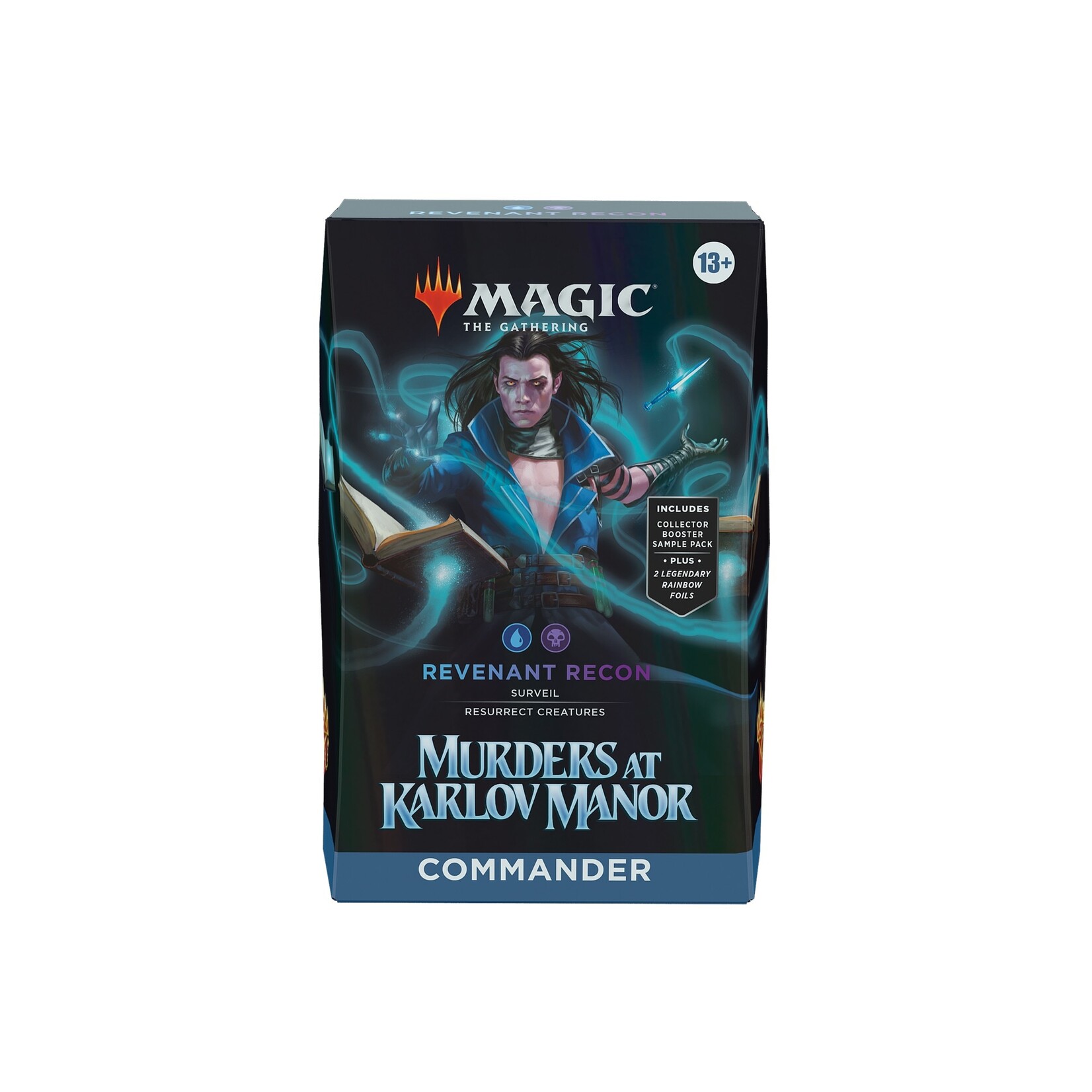 Wizard of the coast Magic the Gathering -  Murder at Karlov Manor - Commander Deck - Revenant Recon