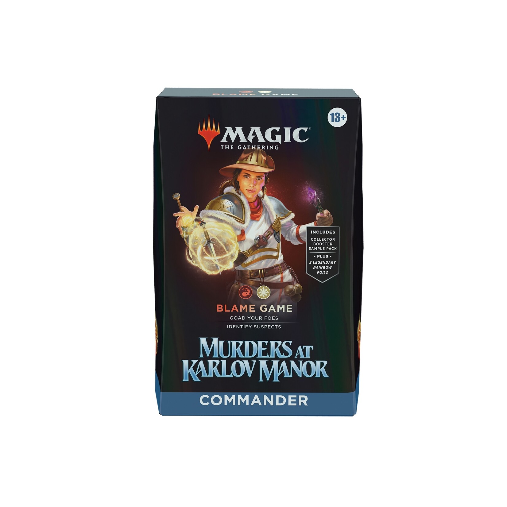 Wizard of the coast Magic the Gathering -  Murder at Karlov Manor - Commander Deck - Blame Game