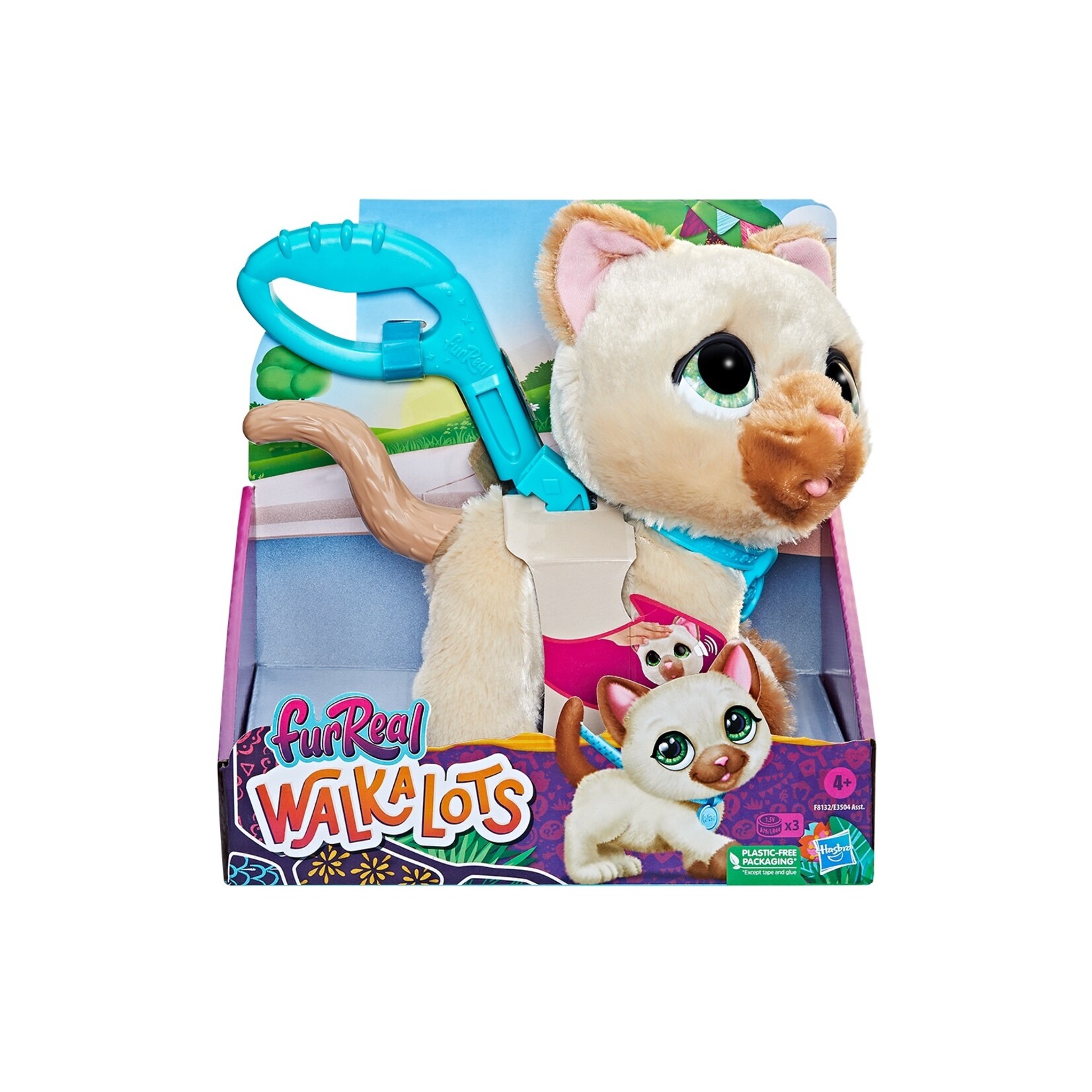 Hasbro FurReal - Walkalots nouveau chat (Multliingue)