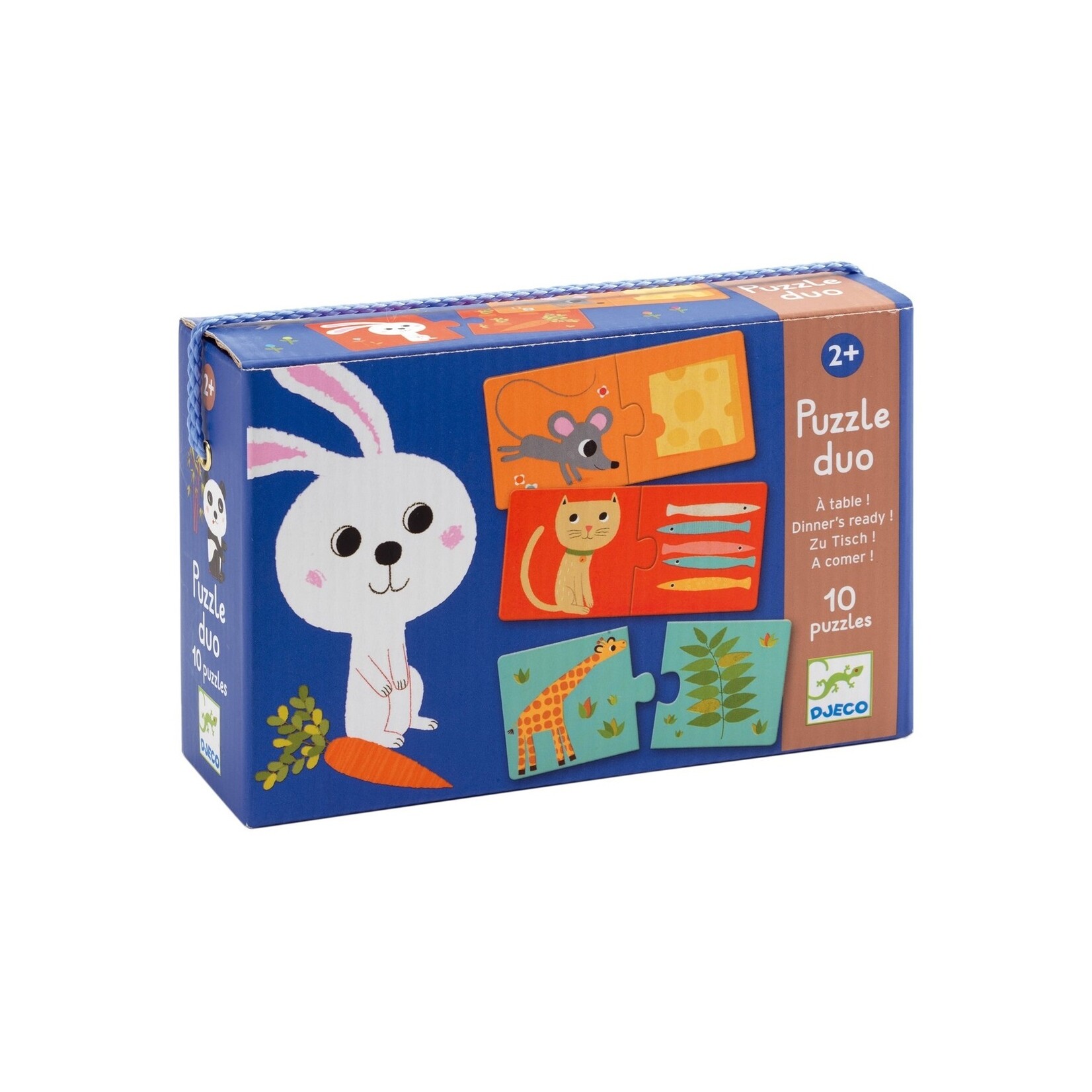 Djeco Puzzle duo - À table!